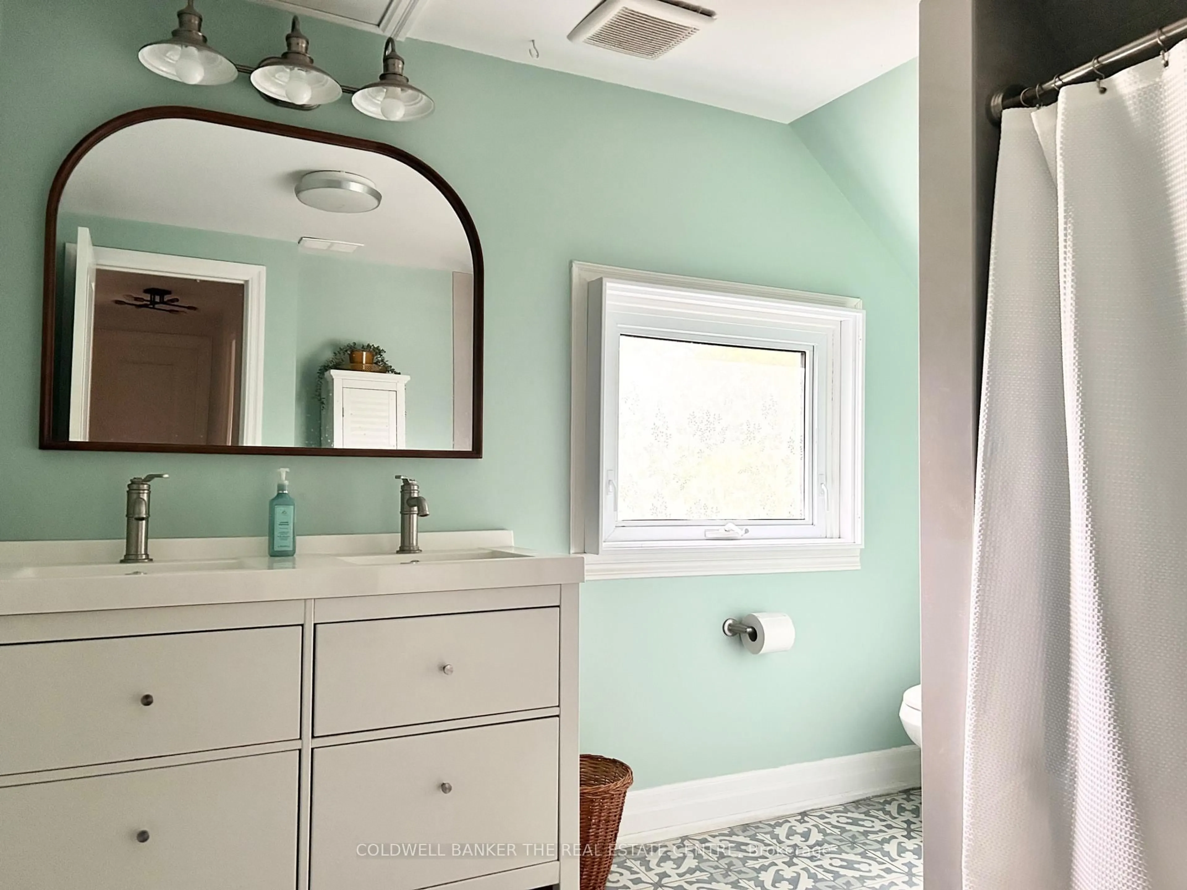 Contemporary bathroom, ceramic/tile floor for 35 Grove St, Barrie Ontario L4M 2N8