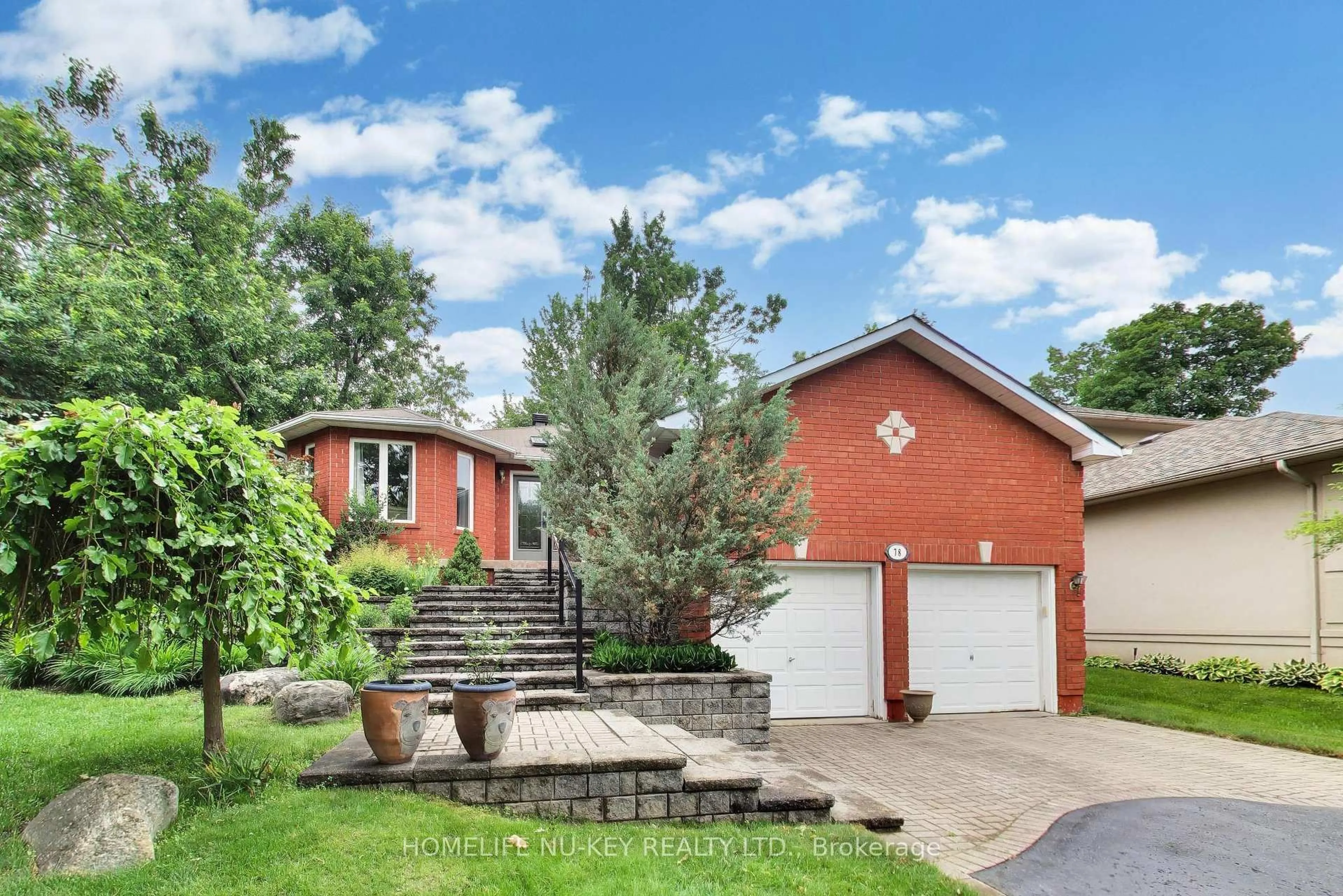 Home with brick exterior material, street for 78 BROWN WOOD Dr, Barrie Ontario L4M 6M6