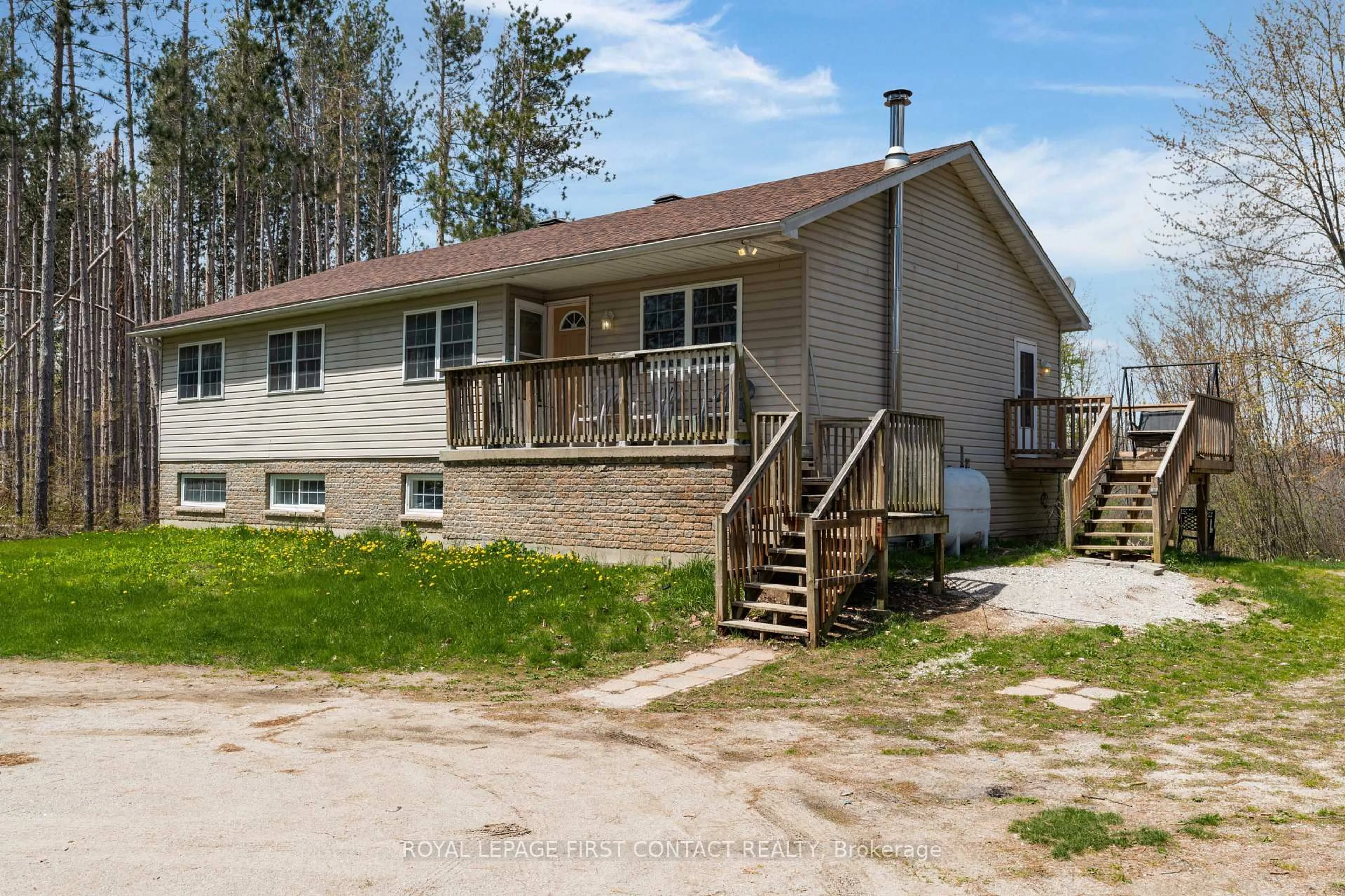 A pic from outside/outdoor area/front of a property/back of a property/a pic from drone, unknown for 2228 Monck Rd, Ramara Ontario L3V 6H5