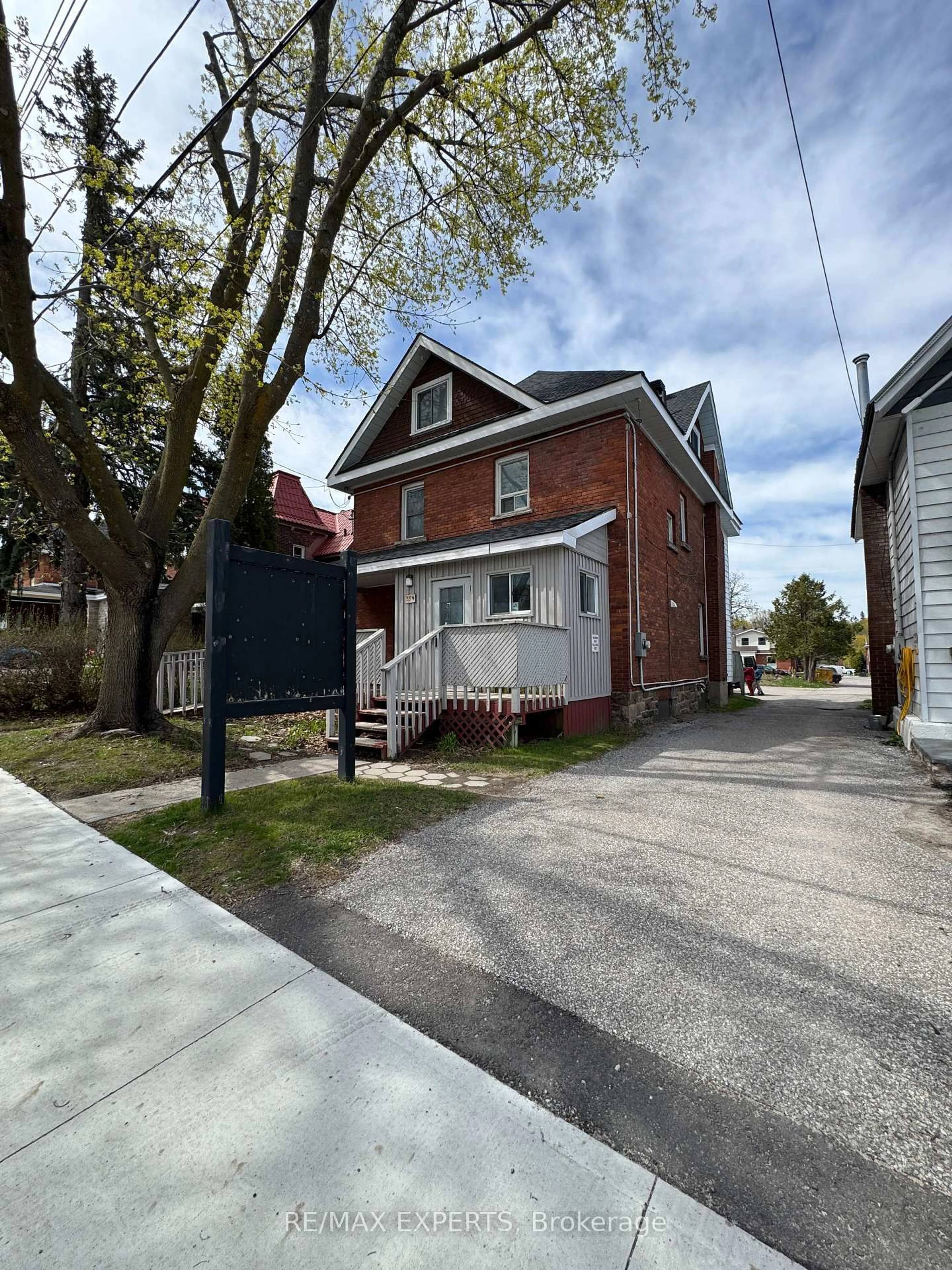 Home with brick exterior material, street for 354 Midland Ave, Midland Ontario L4R 3K7