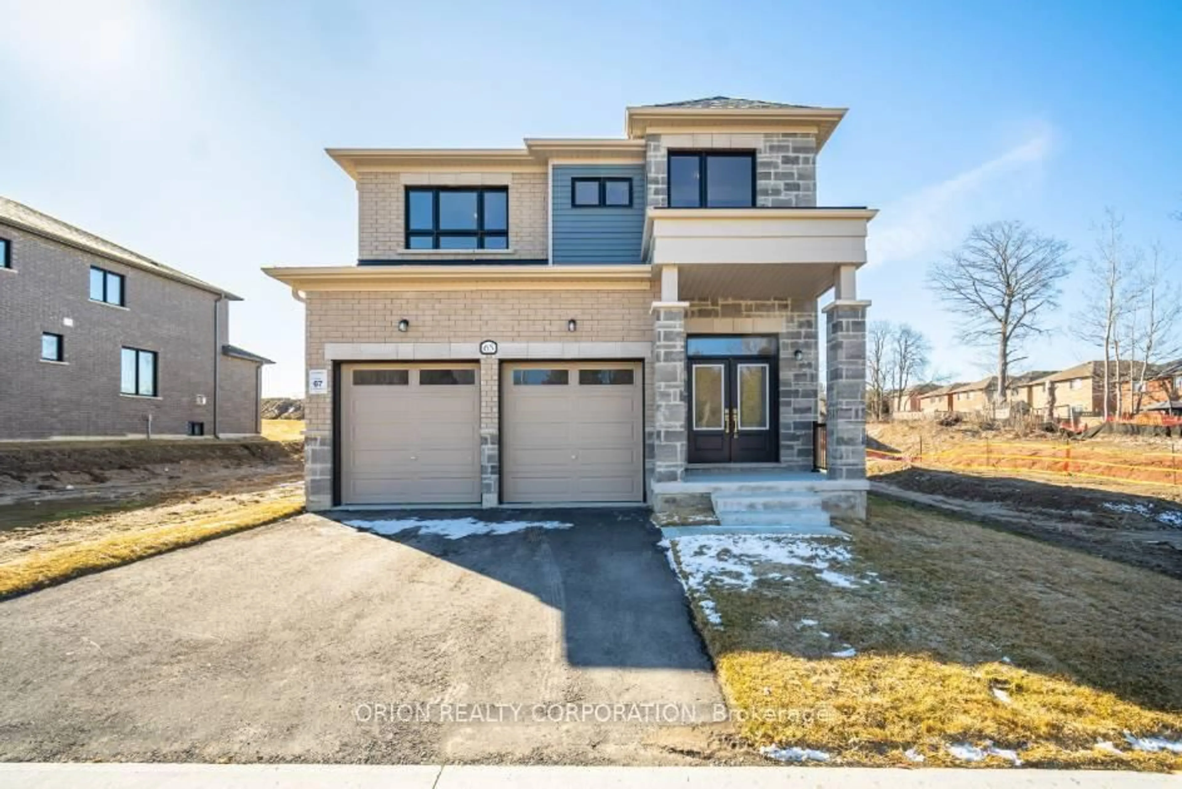 Home with brick exterior material, street for 65 Thicketwood Ave, Barrie Ontario L9L 0X4