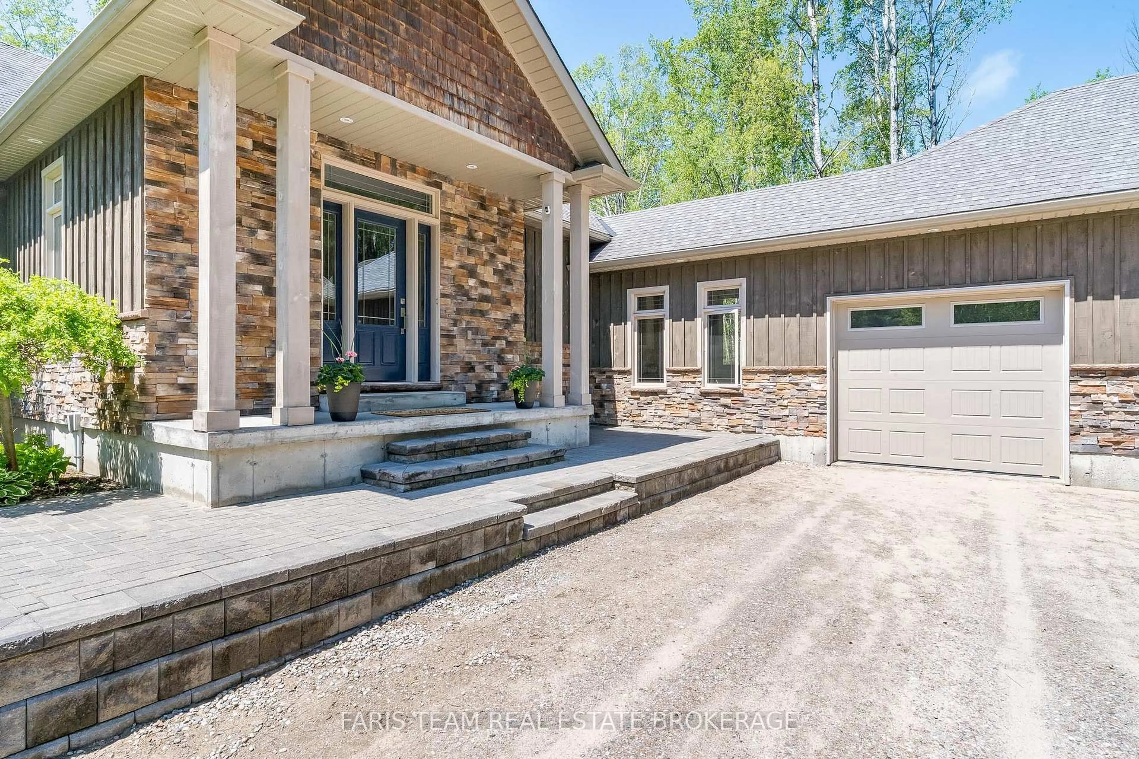 Home with brick exterior material, street for 470 Baseline Rd, Tiny Ontario L4R 0E3