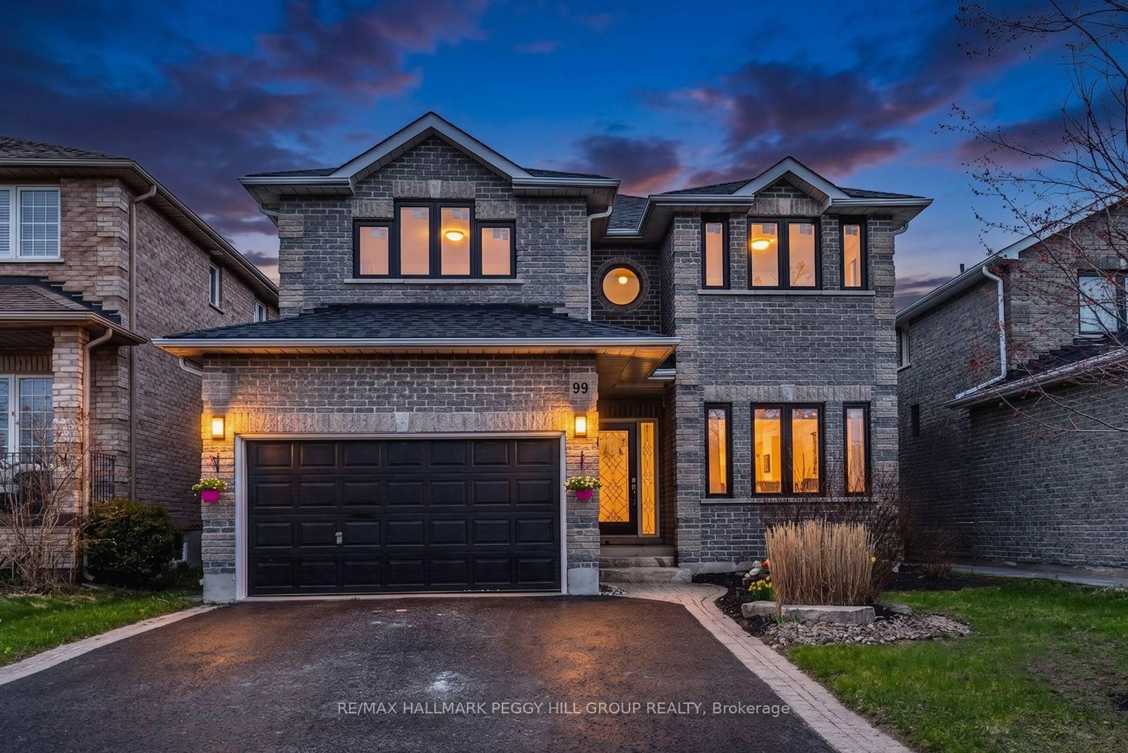 Home with brick exterior material, street for 99 McIntyre Dr, Barrie Ontario L4N 4K6