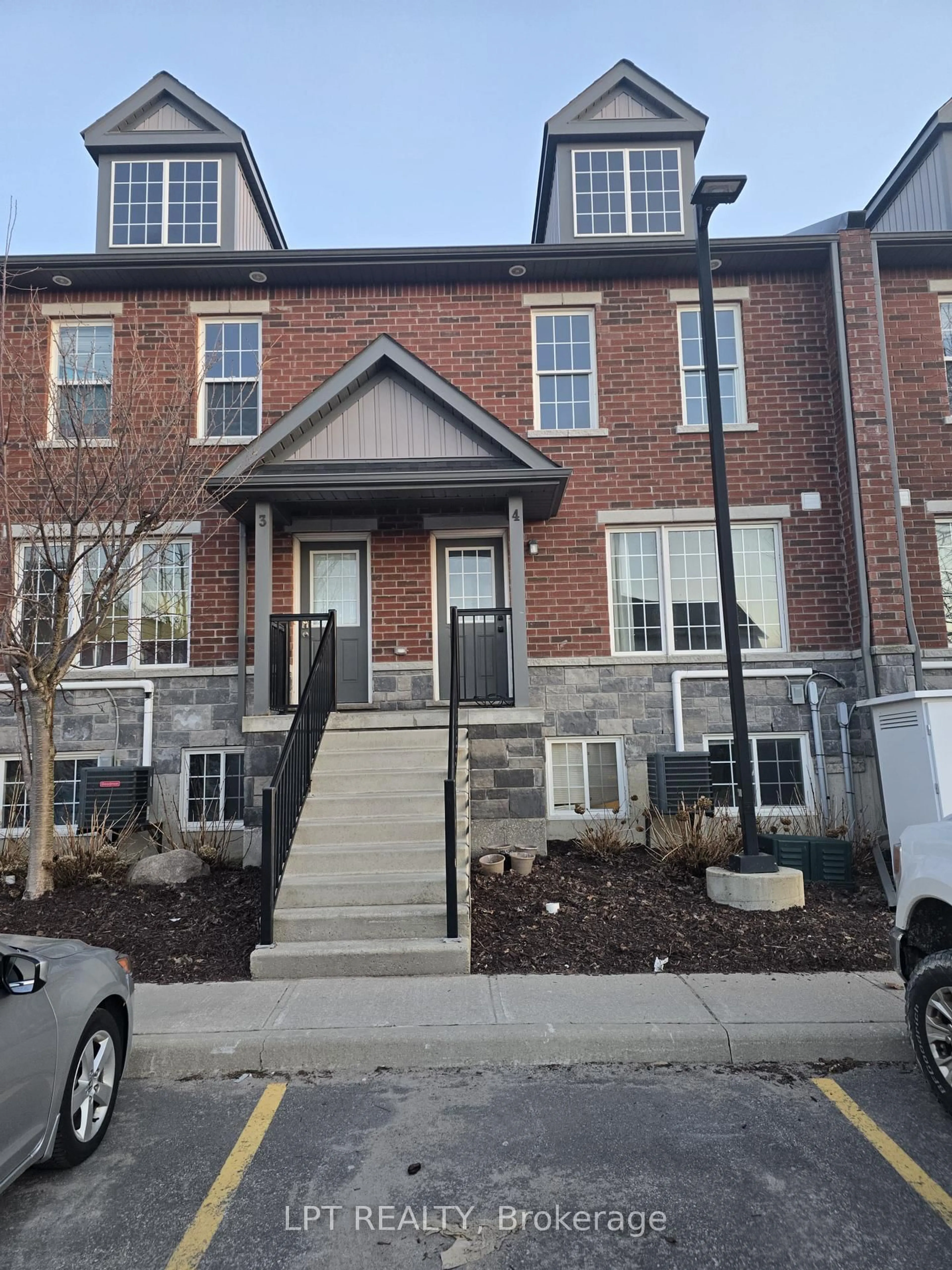 Home with brick exterior material, street for 244 Penetanguishene Rd #4, Barrie Ontario L4M 7C2