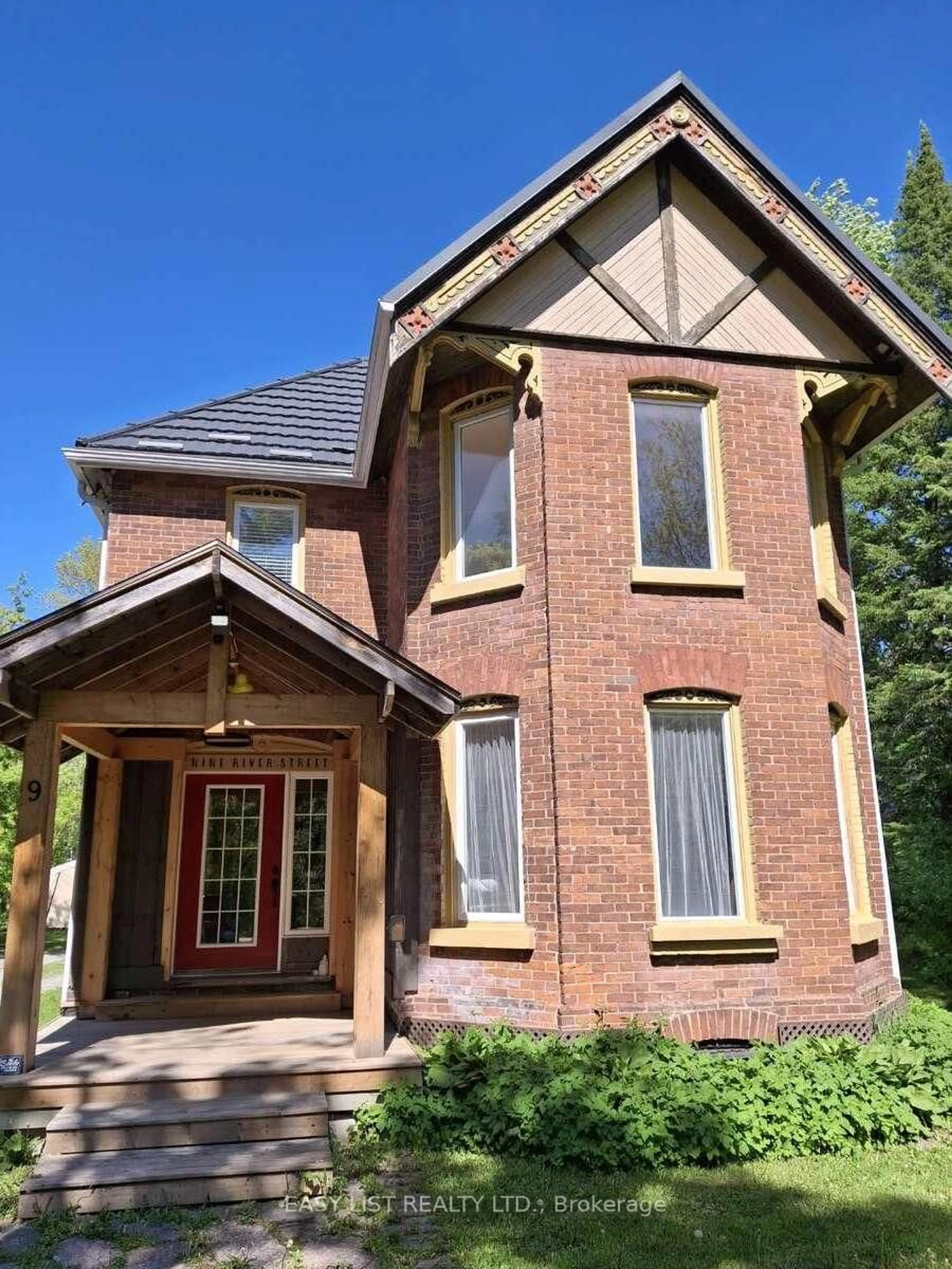 Home with brick exterior material, street for 9 River St, Severn Ontario L0K 1E0