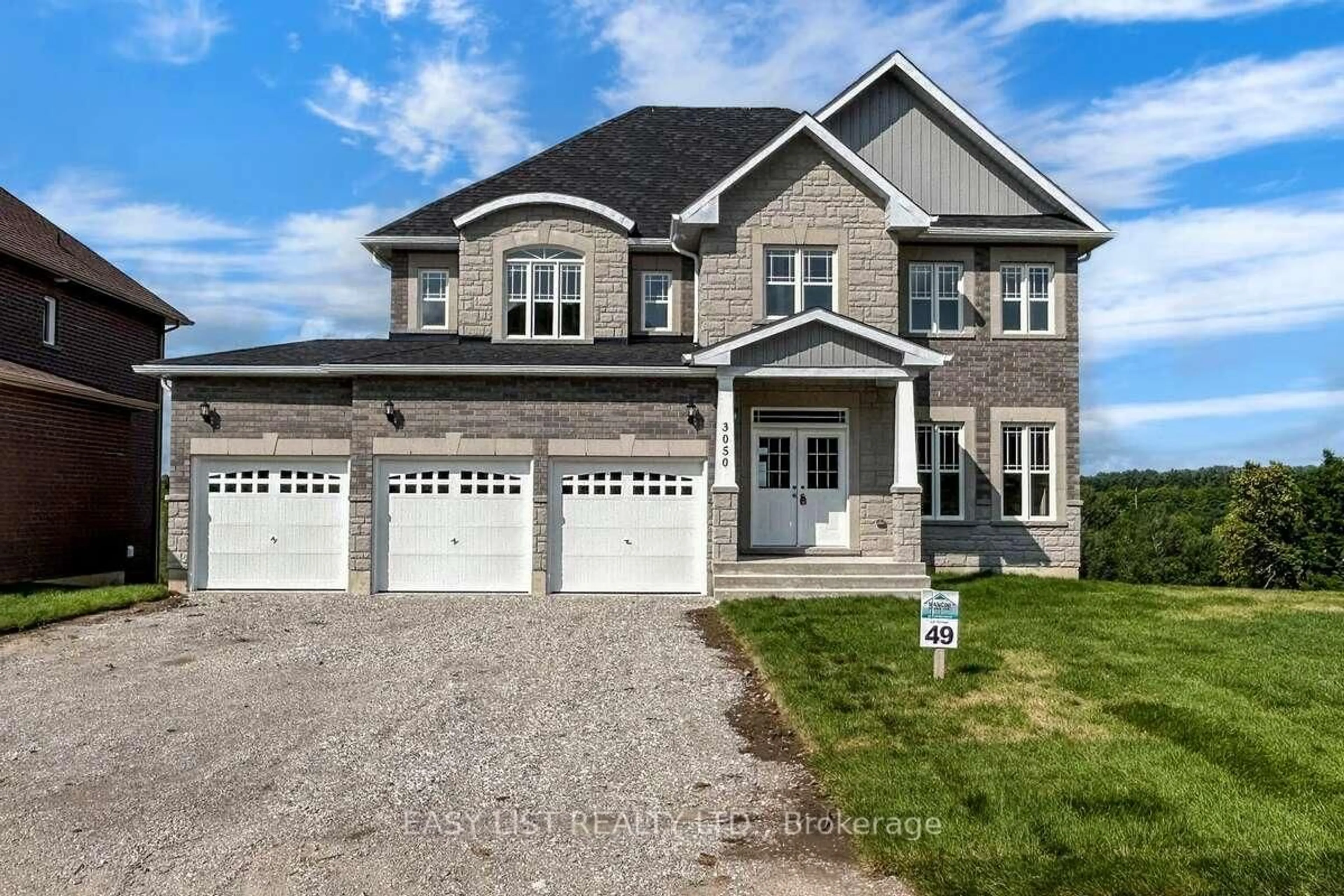 Home with brick exterior material, street for 3050 Sierra Dr, Orillia Ontario L3V 8L9