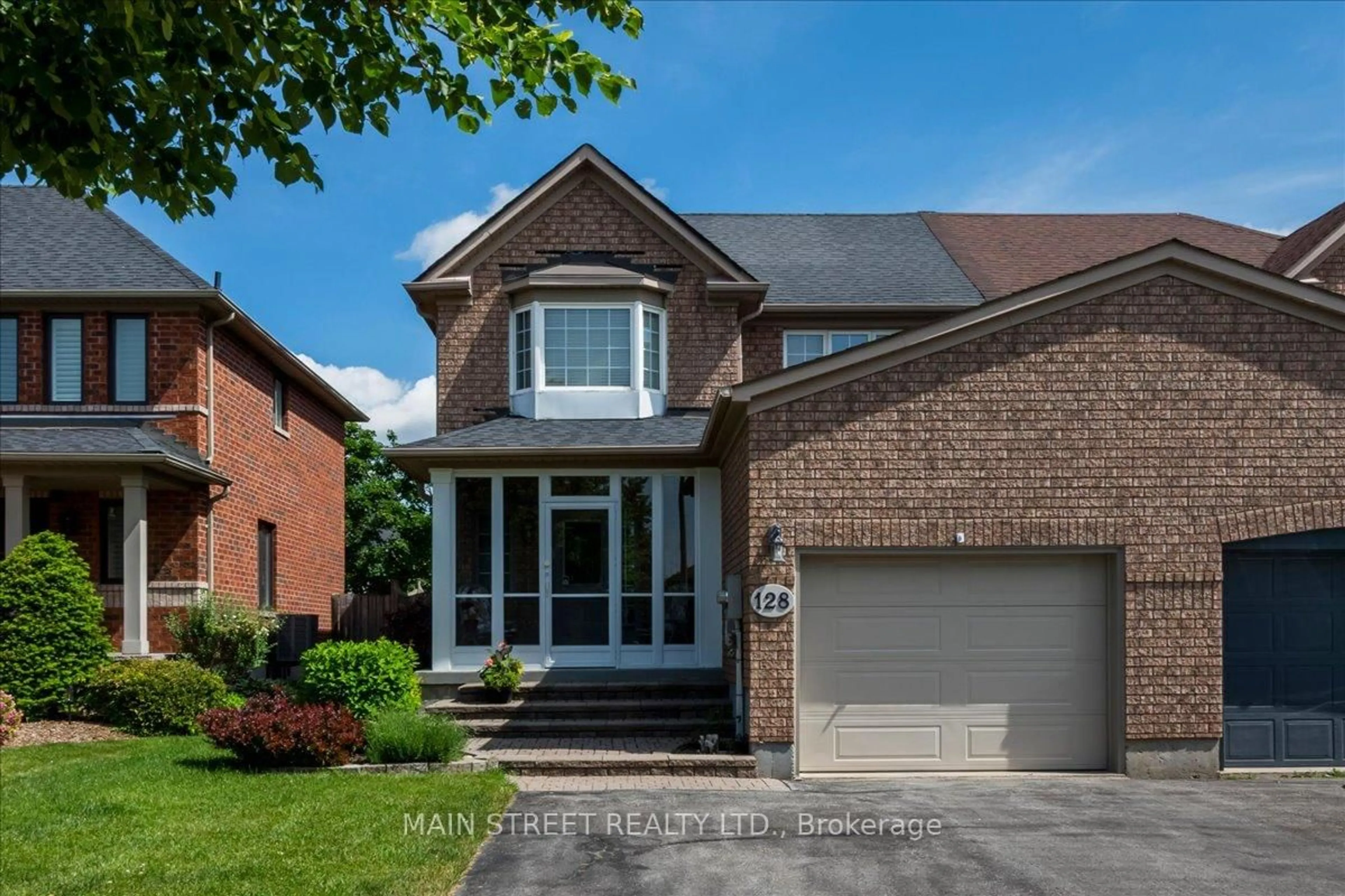 Home with brick exterior material, street for 128 Tunbridge Rd, Barrie Ontario L4M 6S2