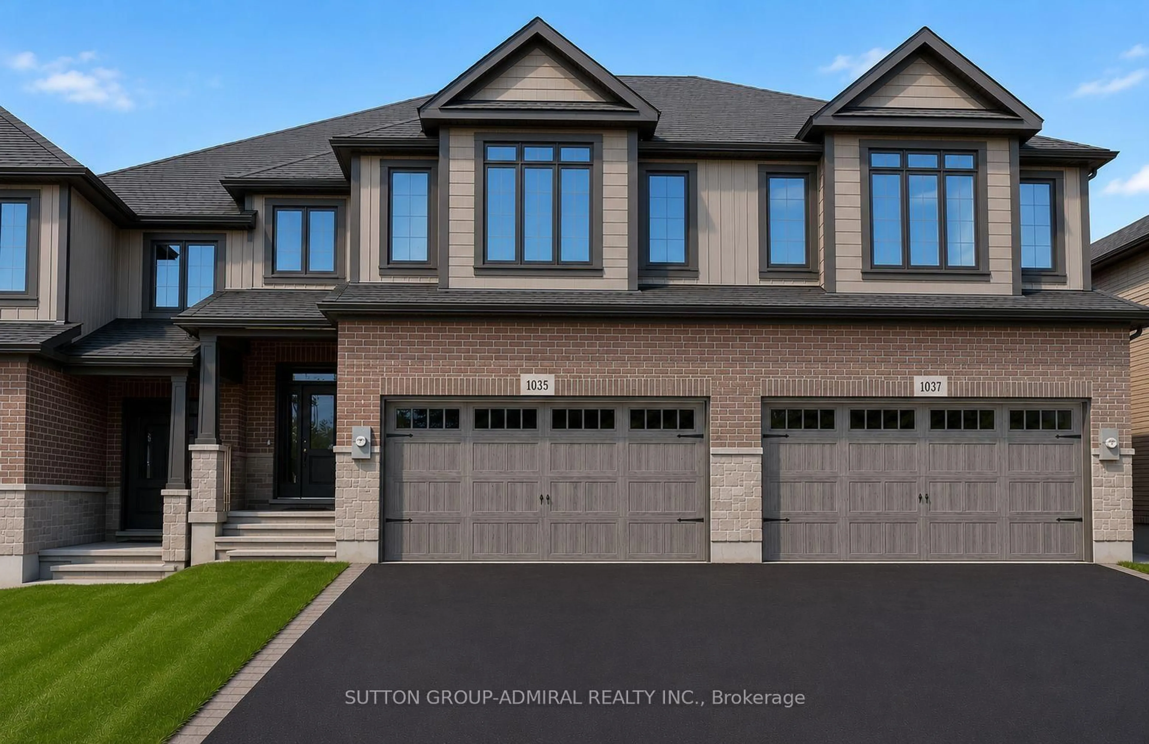 Home with brick exterior material, street for 1035 Wright Dr, Midland Ontario L4R 0E4