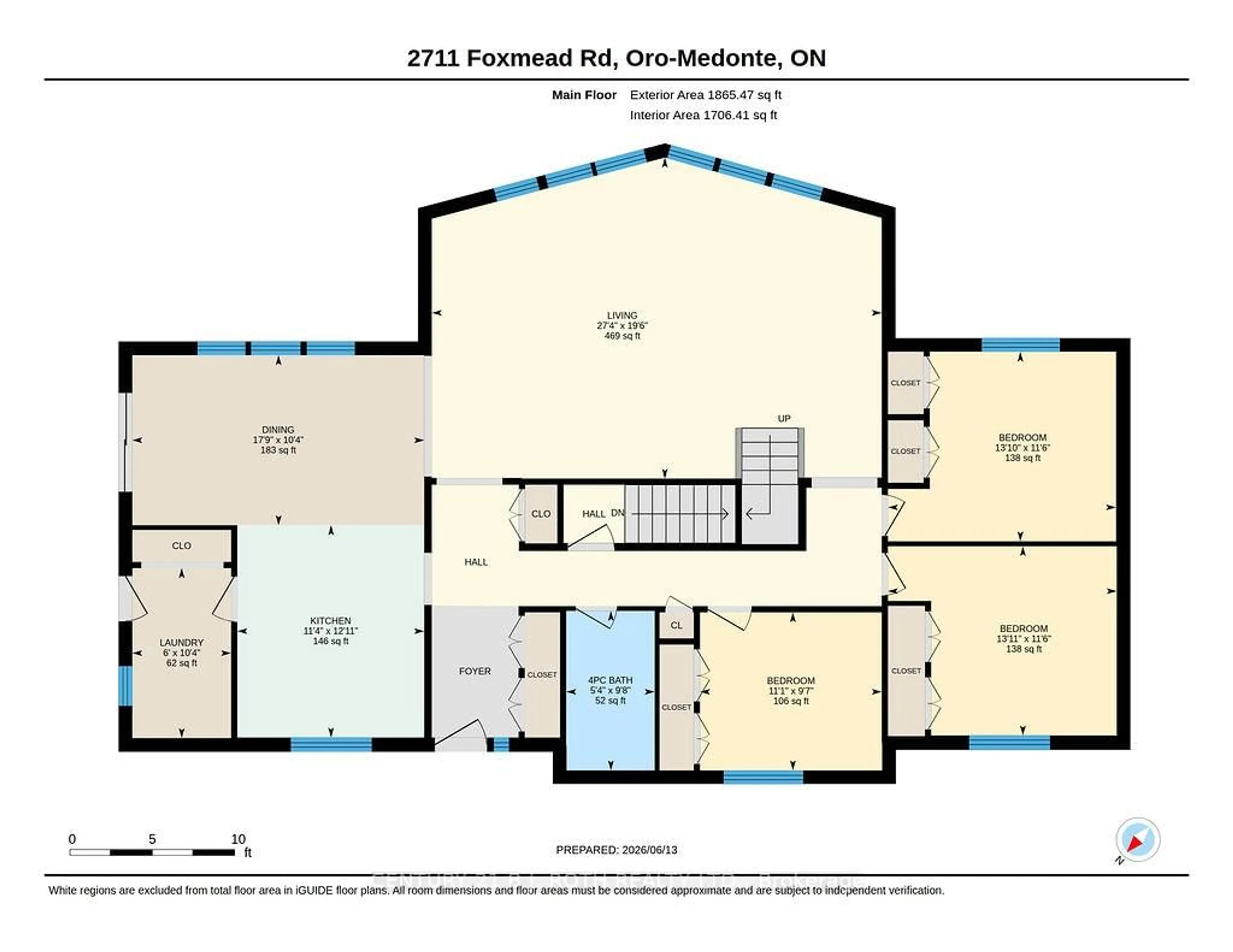 Floor plan for 2711 Foxmead Rd, Oro-Medonte Ontario L0K 1E0