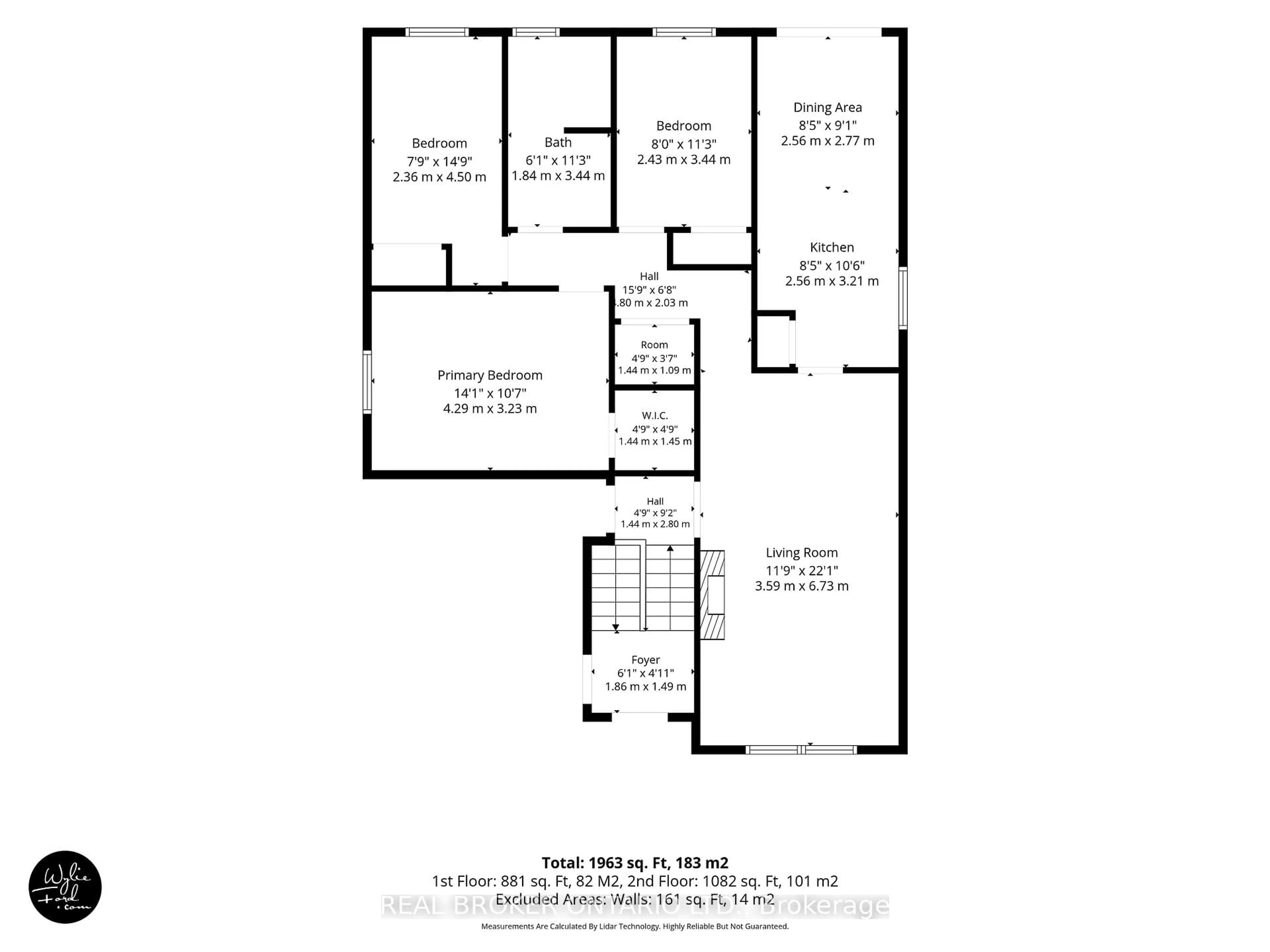 Floor plan for 35 Courtney Cres, Orillia Ontario L3V 7Y3