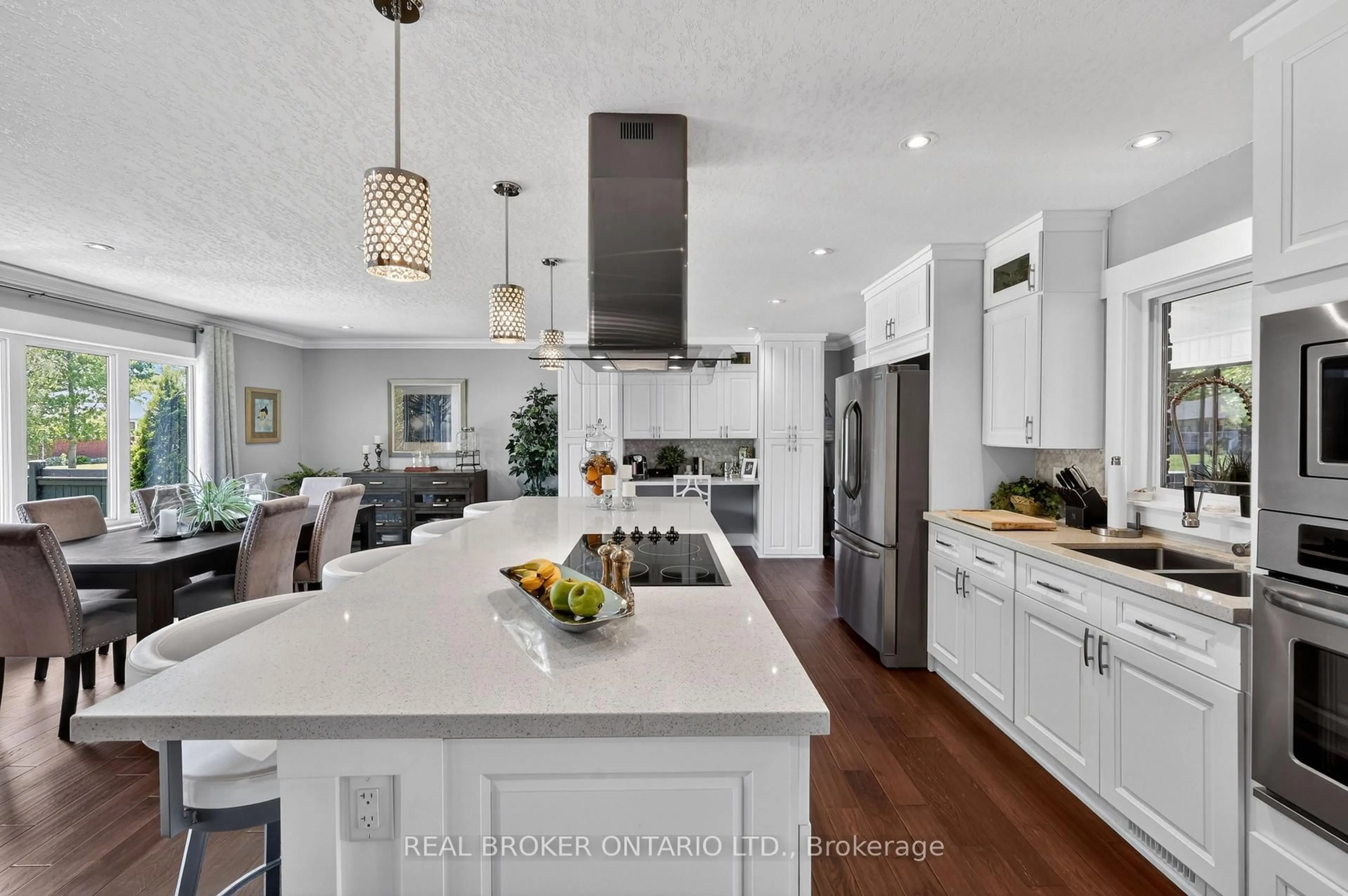 Open concept kitchen, unknown for 608 Moberley Ave, Orillia Ontario L3V 6R6