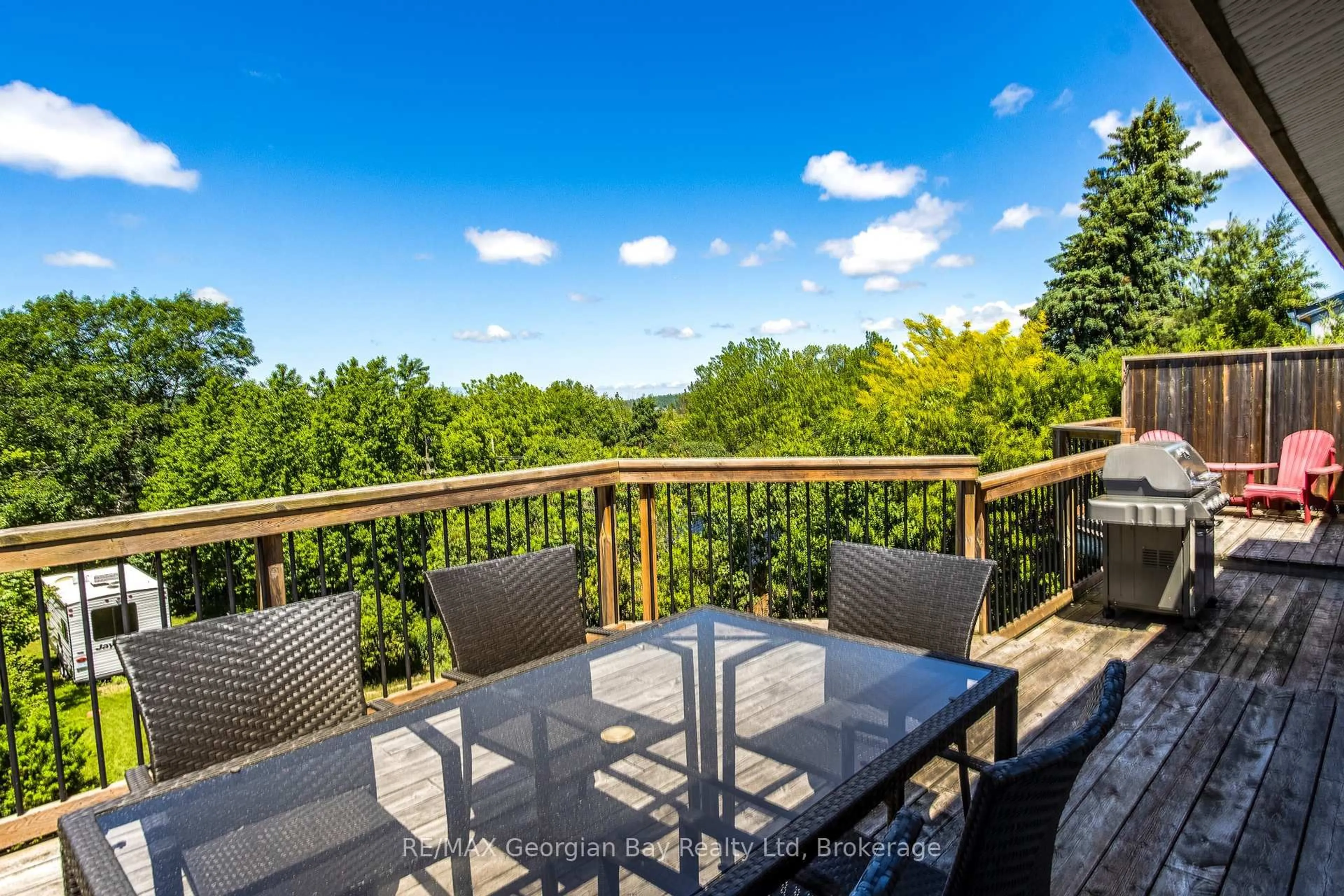 Patio, water/lake/river/ocean view for 71 Poyntz St, Penetanguishene Ontario L9M 1N6
