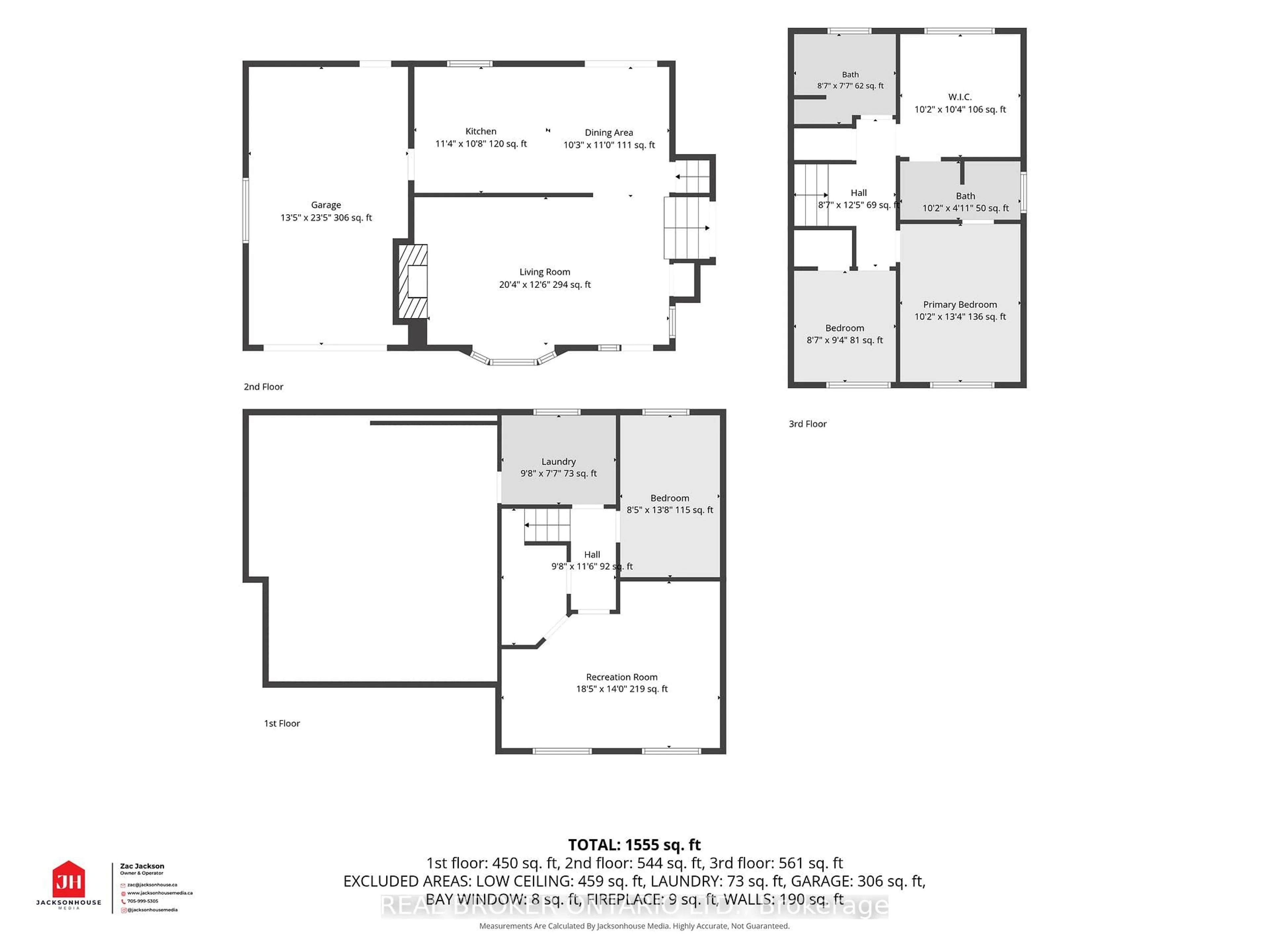 Floor plan for 493 Bay St, Orillia Ontario L3V 3X8