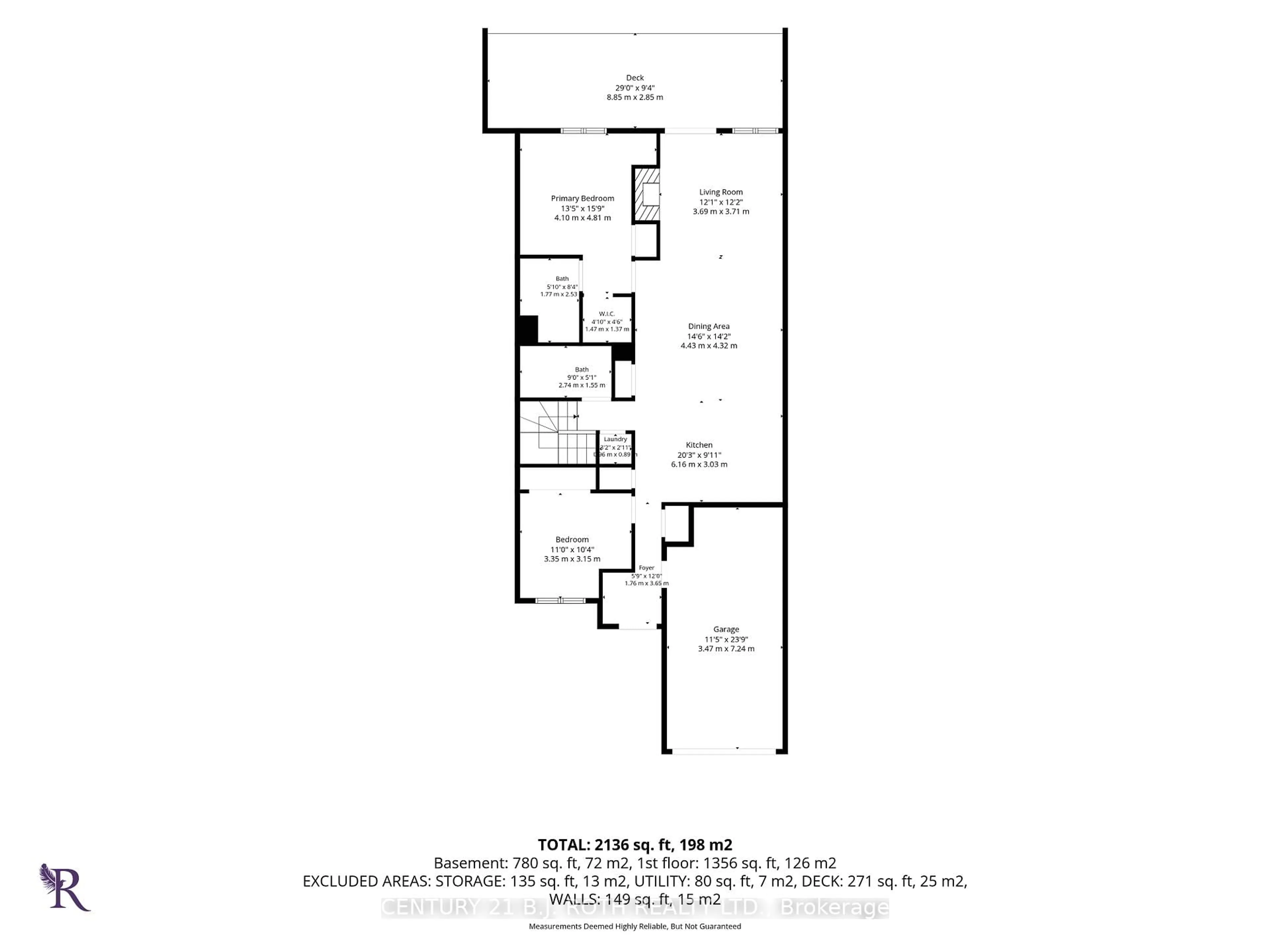 Floor plan for 34 Chamberlain Cres, Penetanguishene Ontario L9M 0A6