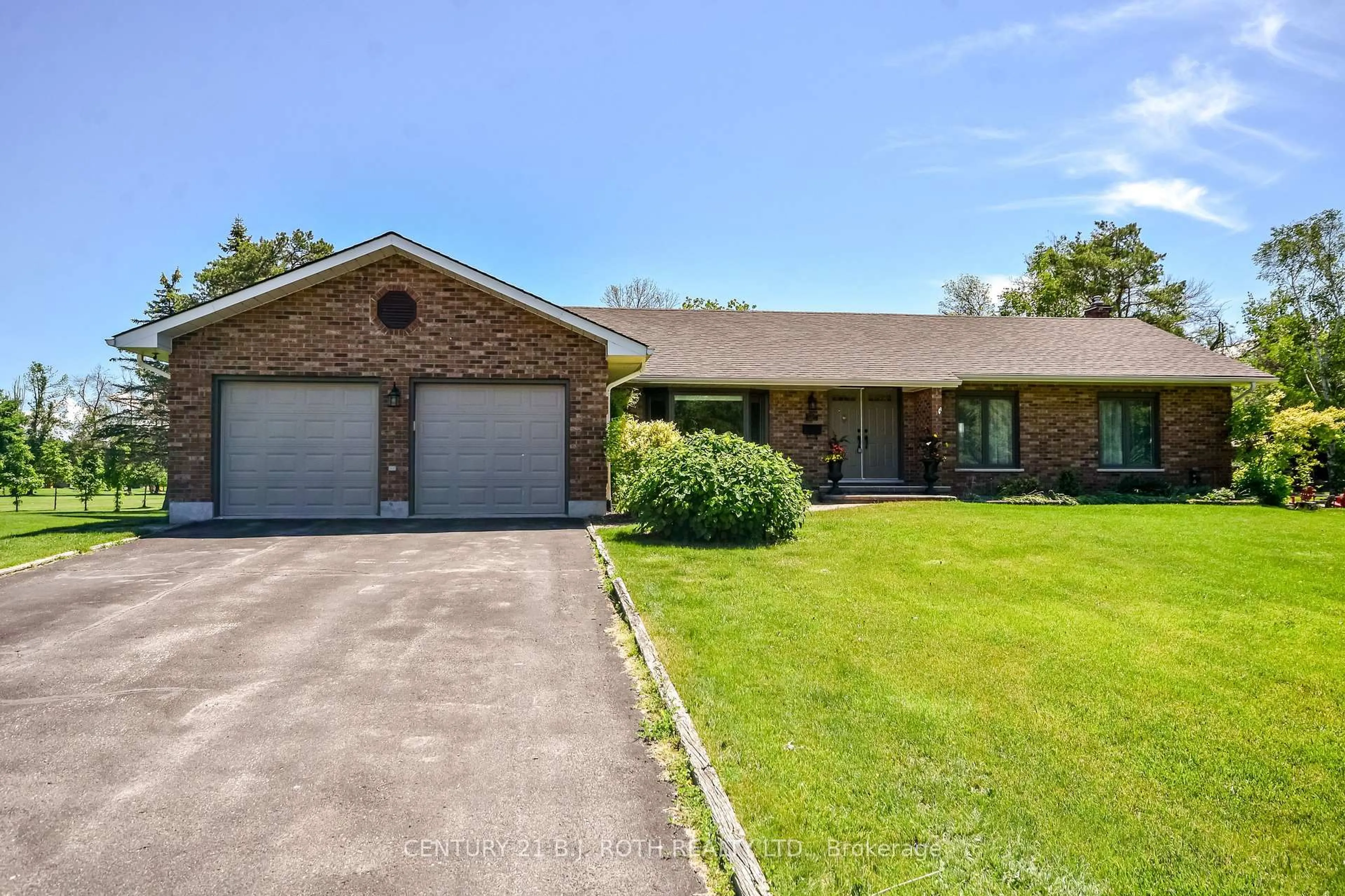 Home with brick exterior material, street for 147 Bayshore Dr, Ramara Ontario L0K 1B0