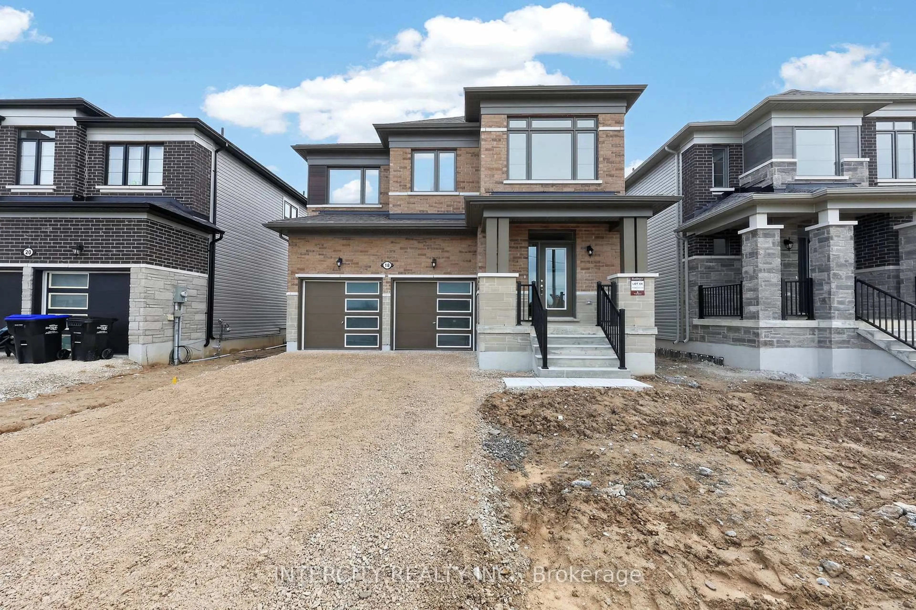 Home with brick exterior material, street for 18 Legacy Circ, Wasaga Beach Ontario L9Z 0L8