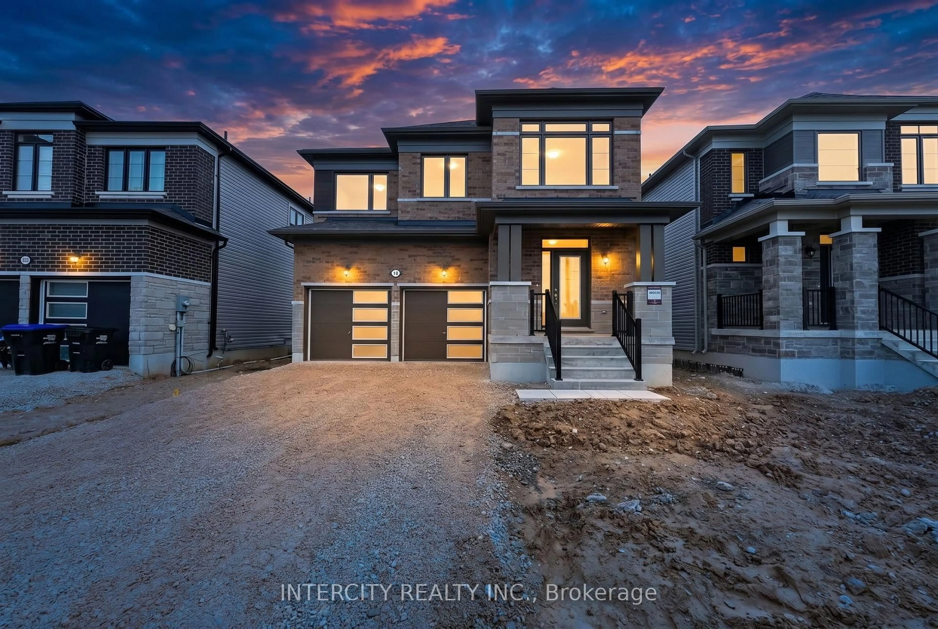 Home with brick exterior material, street for 18 Legacy Circ, Wasaga Beach Ontario L9Z 0L8