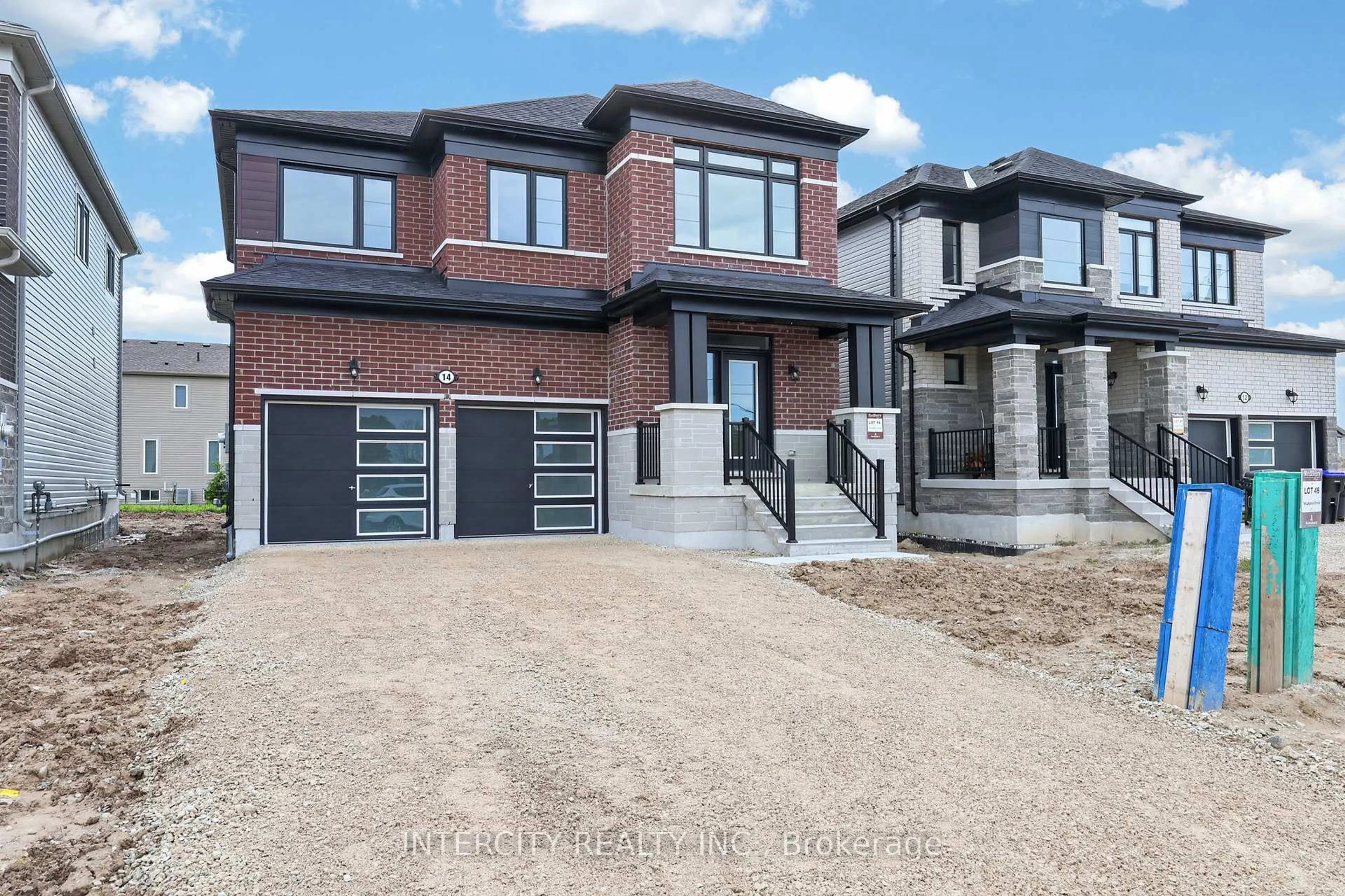 Home with brick exterior material, street for 14 Legacy Circ, Wasaga Beach Ontario L9Z 0L8