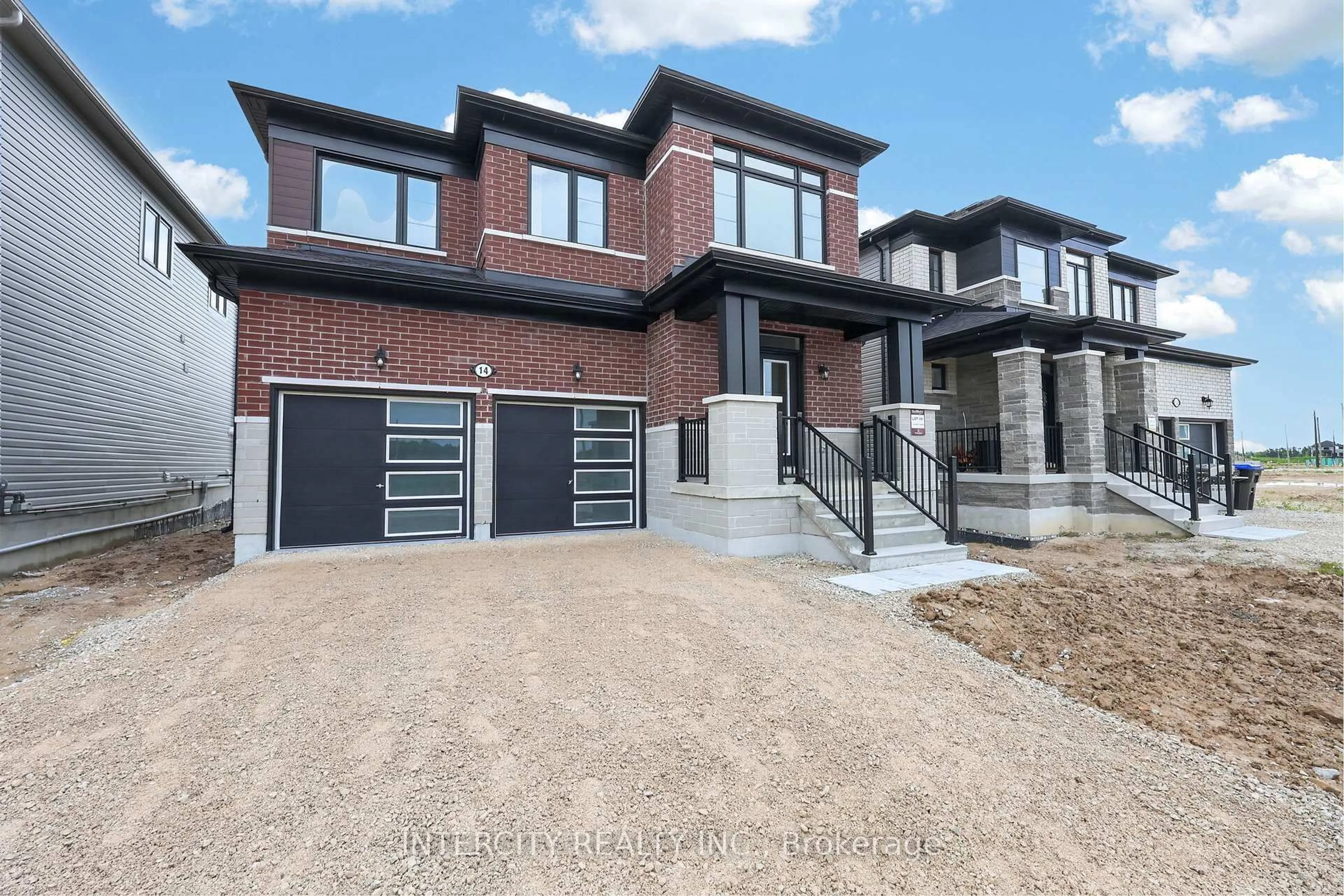 Home with brick exterior material, street for 14 Legacy Circ, Wasaga Beach Ontario L9Z 0L8