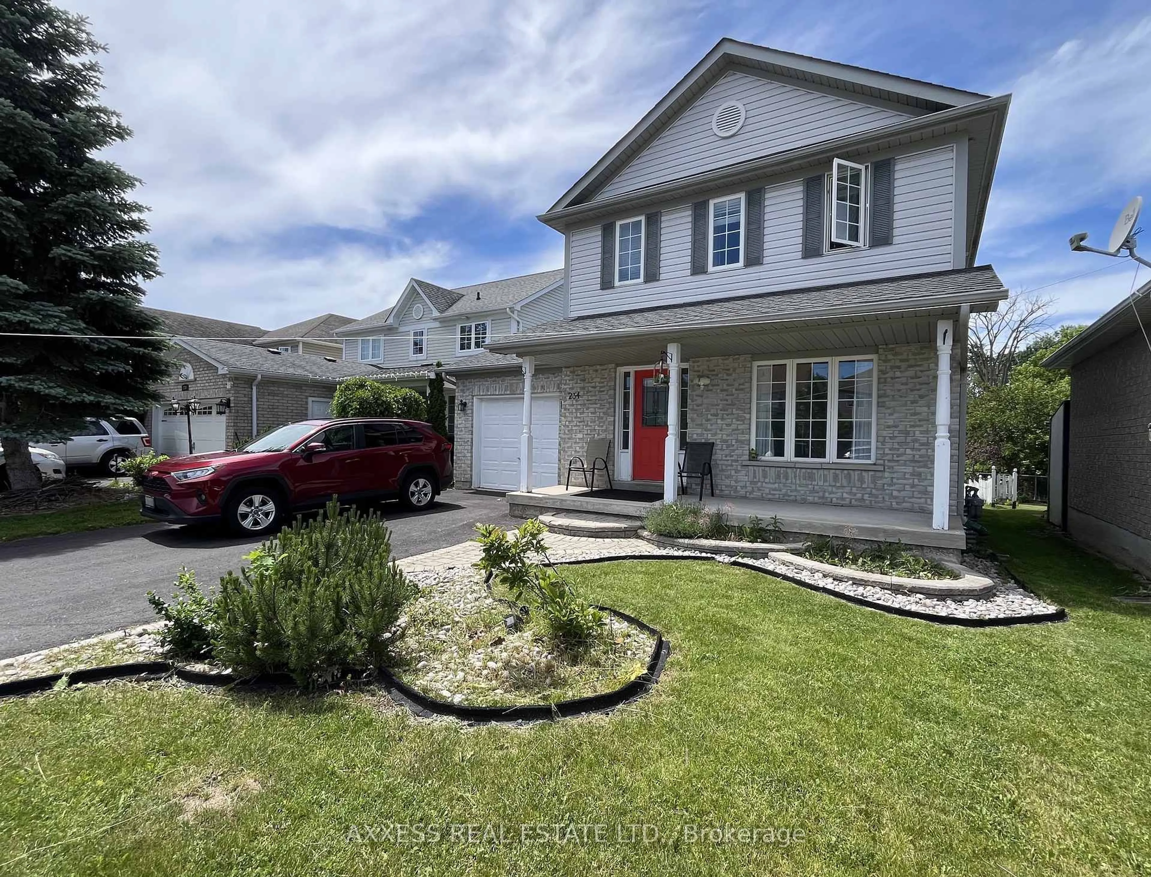 Home with vinyl exterior material, street for 234 Esther Dr, Barrie Ontario L4N 0G3
