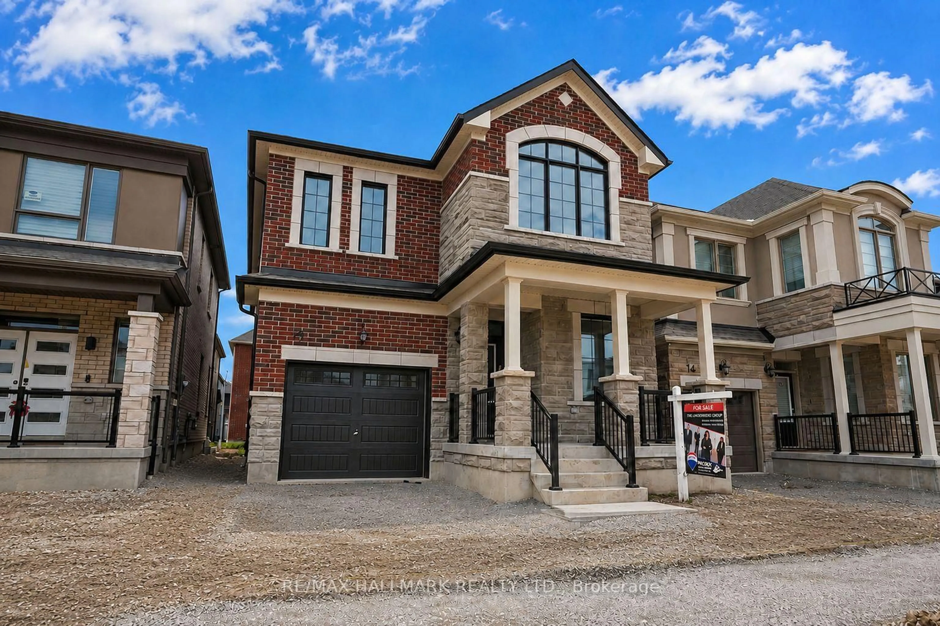 Home with brick exterior material, street for 16 Foxley Hts, Barrie Ontario L9J 1A6