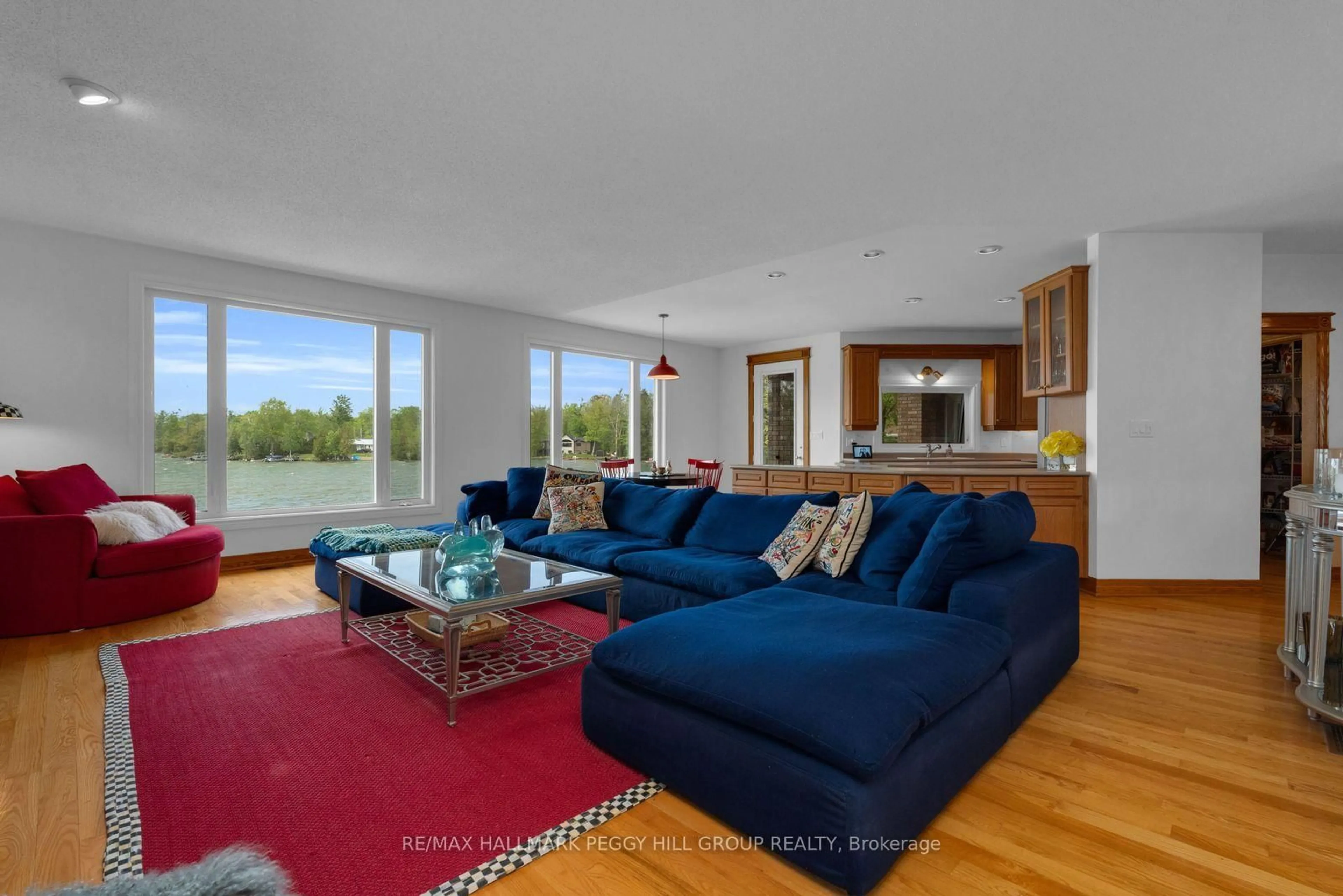 Living room with furniture, unknown for 3686 Portage Bay Rd, Ramara Ontario L0K 2B0