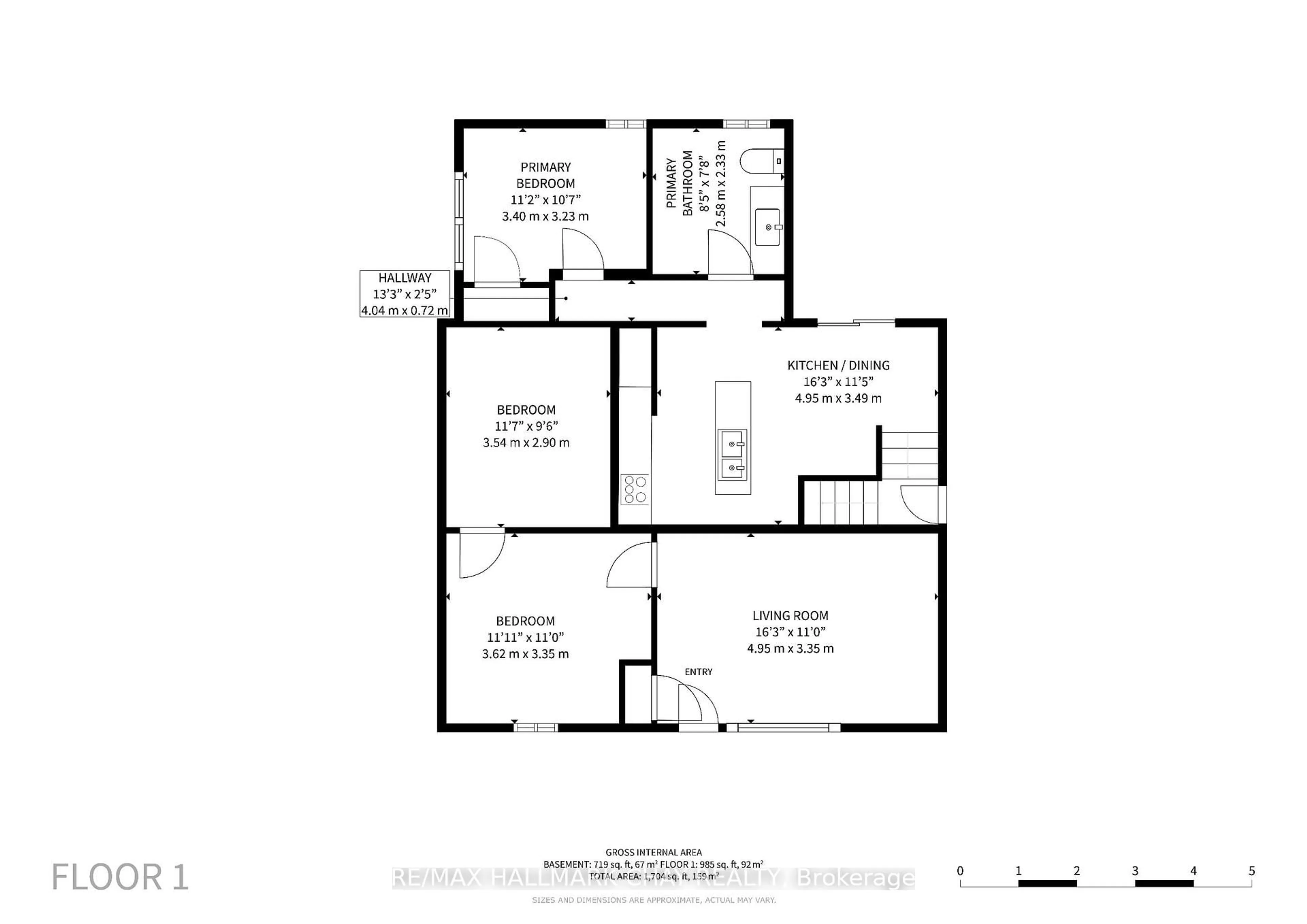 Floor plan for 202 Cherry St, Clearview Ontario L0M 1S0