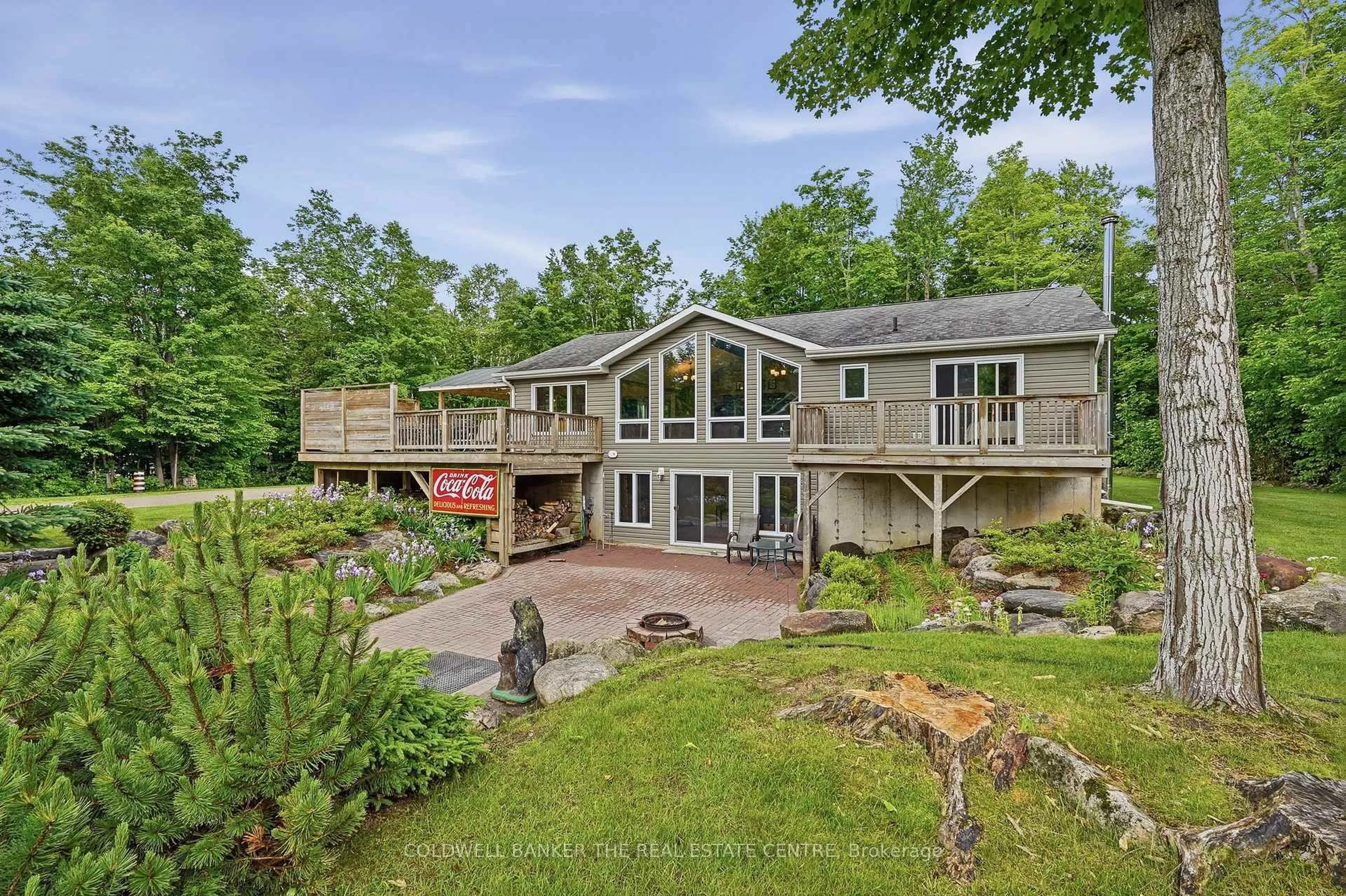 A pic from outside/outdoor area/front of a property/back of a property/a pic from drone, water/lake/river/ocean view for 3196 Fesserton Sdrd, Tay Ontario L0K 2C0