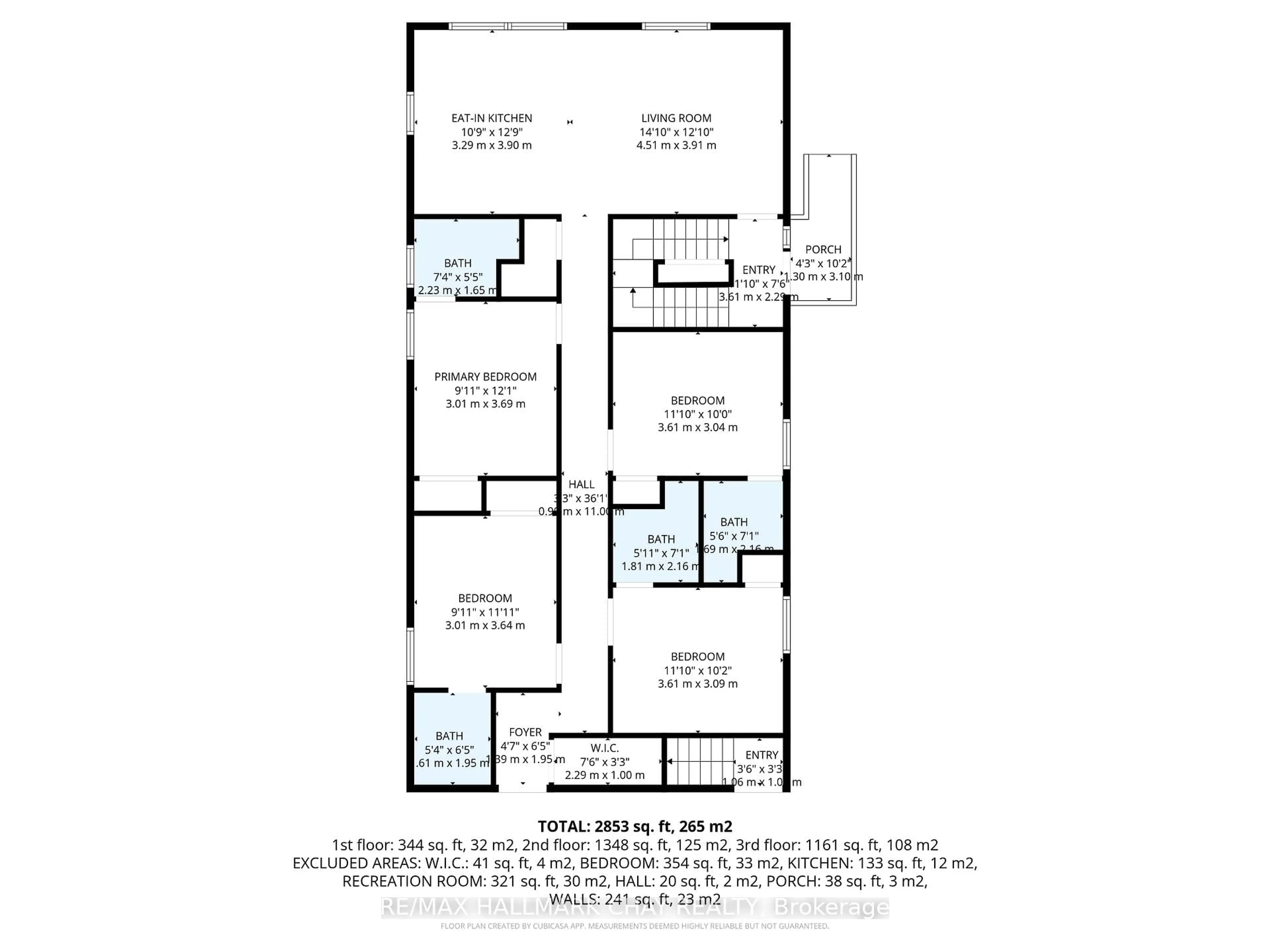 Floor plan for 371 Barrie Rd, Orillia Ontario L3V 2S1