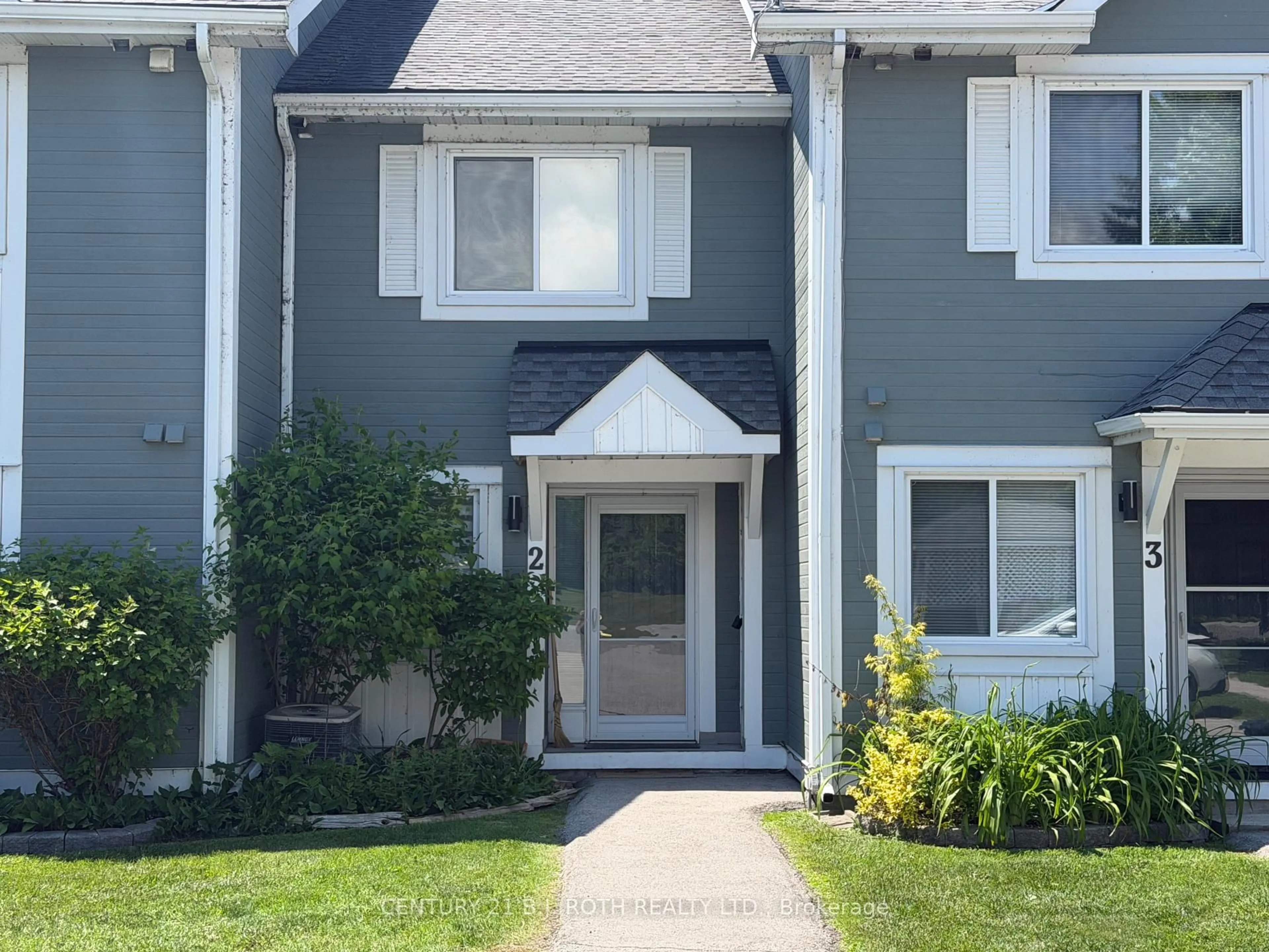 Home with vinyl exterior material, street for 2 Laguna Pkwy #2, Ramara Ontario L0K 1B0