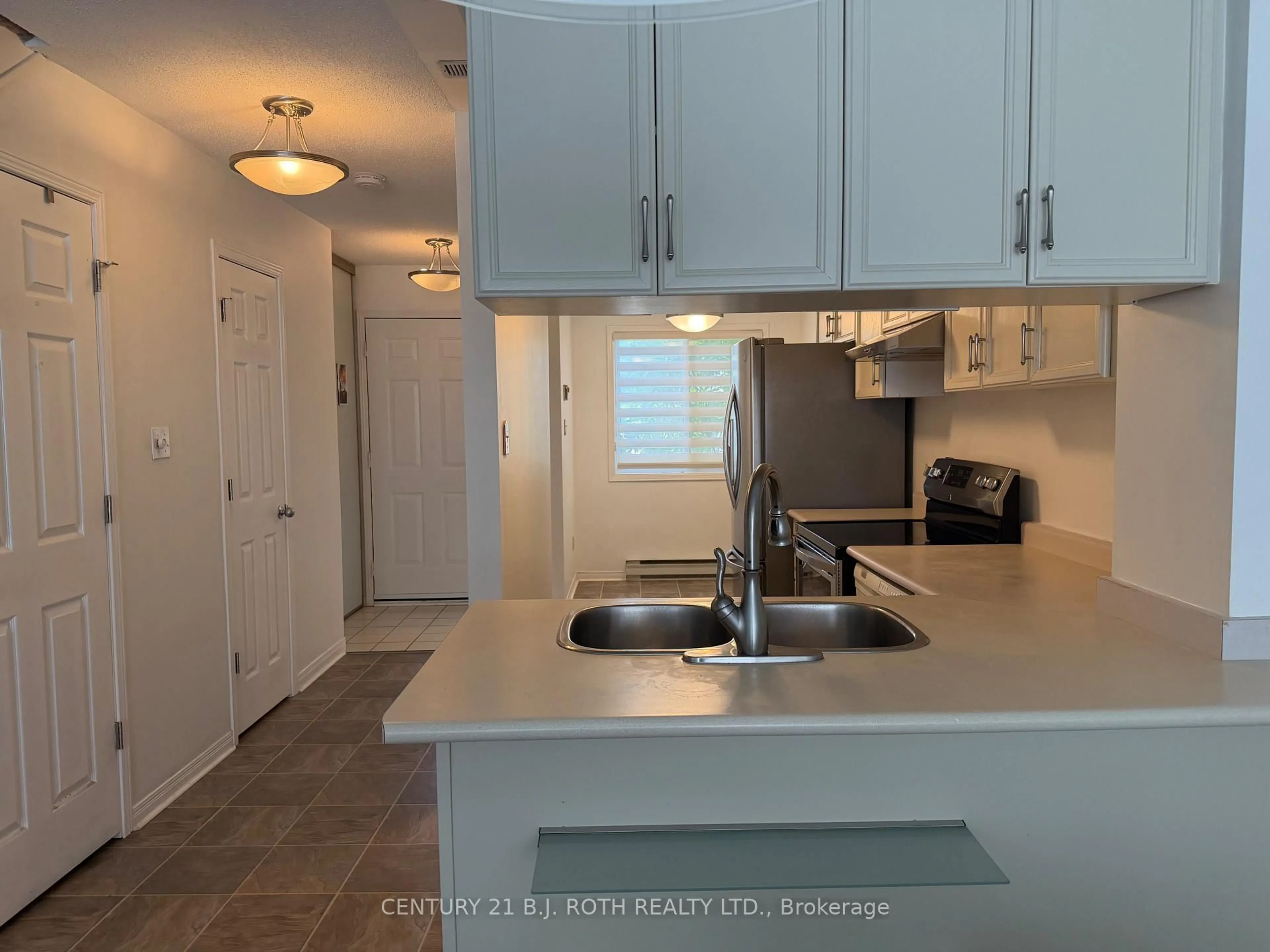 Standard kitchen, ceramic/tile floor for 2 Laguna Pkwy #2, Ramara Ontario L0K 1B0