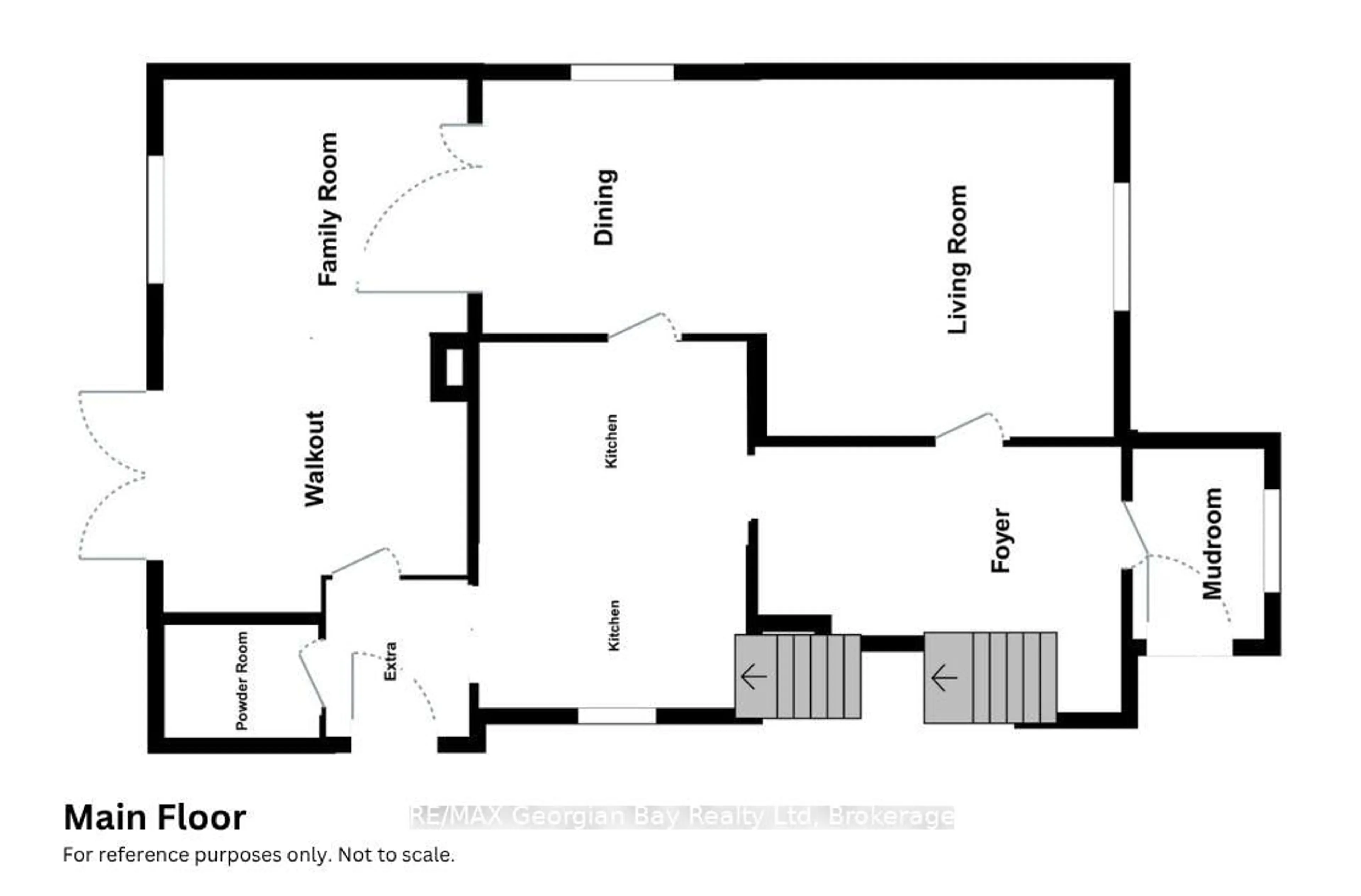 Floor plan for 423 Ellen St, Midland Ontario L4R 2H7