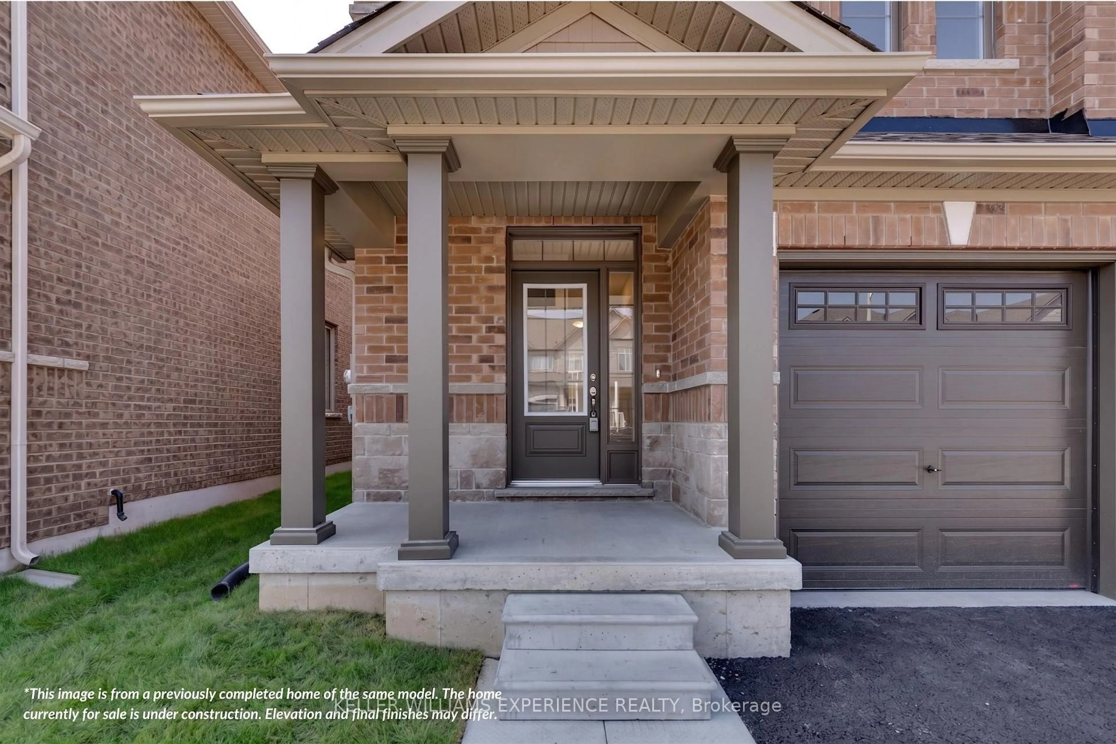 Home with brick exterior material, street for 38 Sagewood Ave, Barrie Ontario L9J 0K3