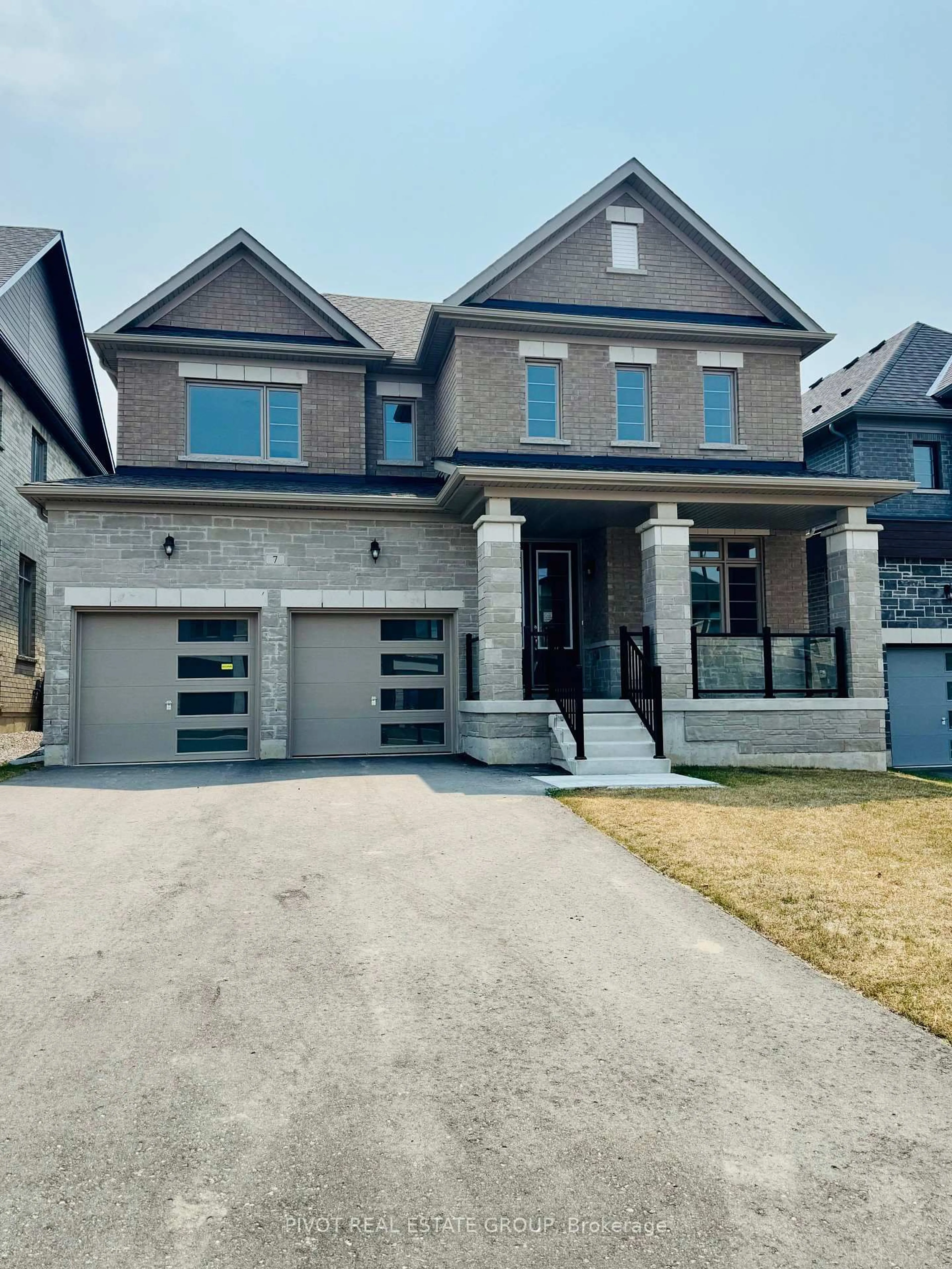 Home with brick exterior material, street for 7 Daffodil Rd, Springwater Ontario L9X 2C5