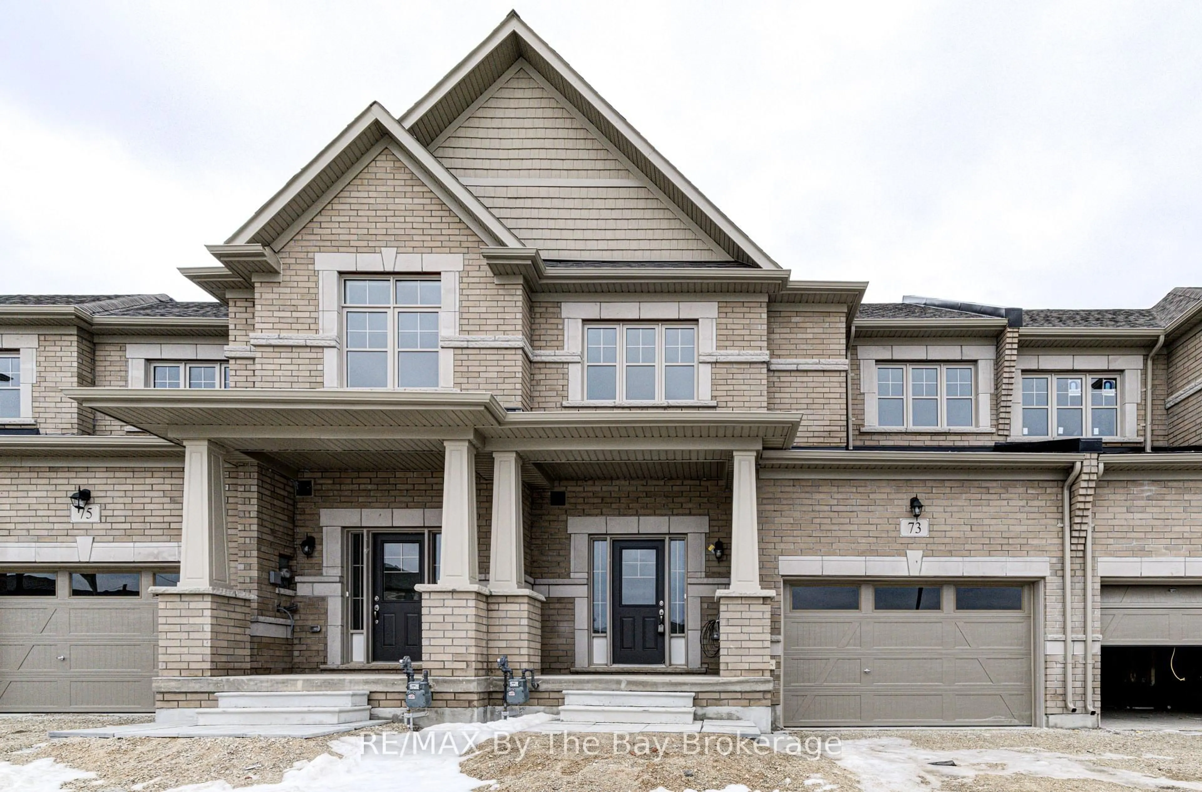 Home with brick exterior material, street for 73 Federica Cres, Wasaga Beach Ontario L9Z 0N5