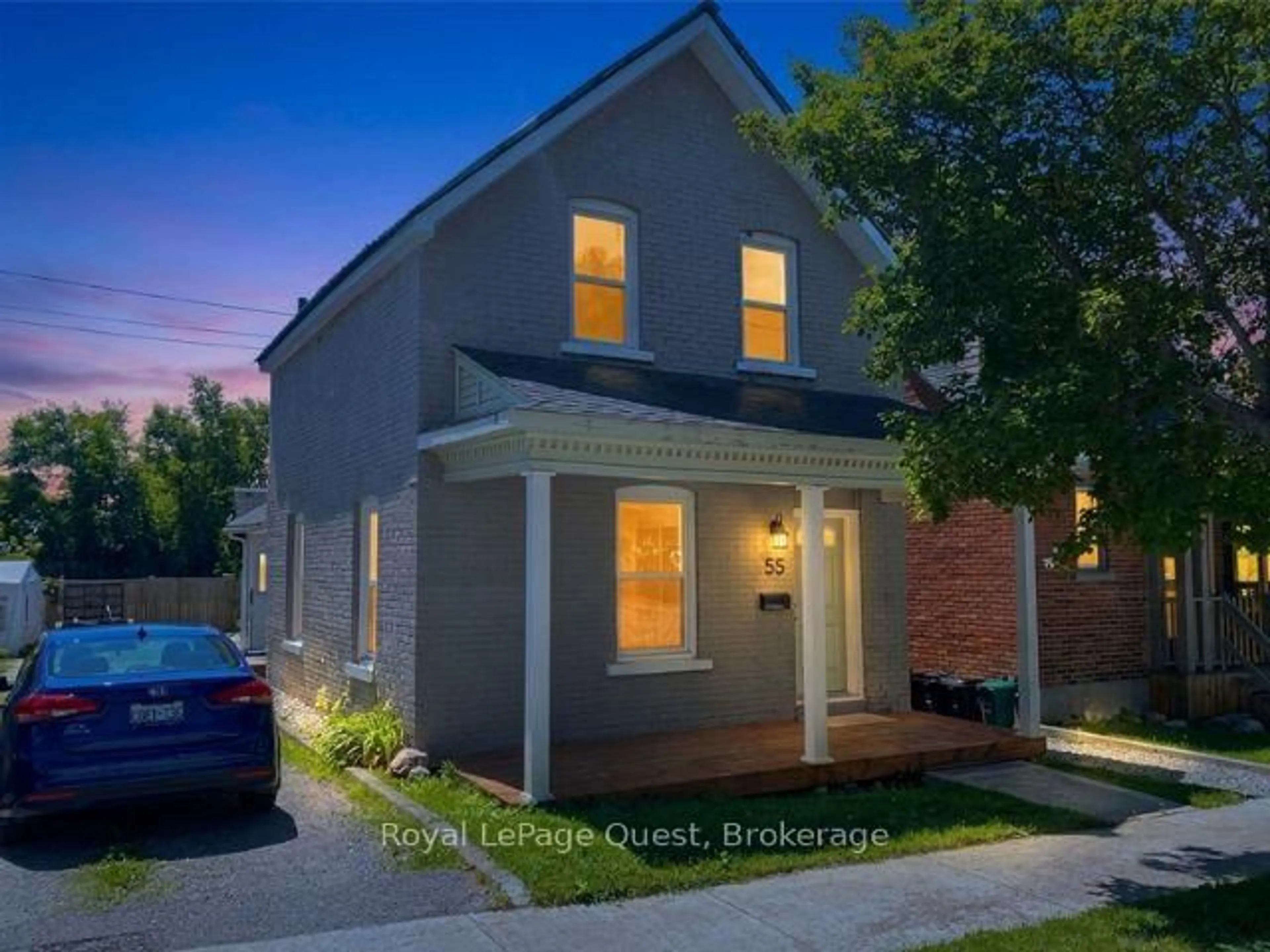 Home with brick exterior material, street for 55 Elgin St, Orillia Ontario L3V 1S1