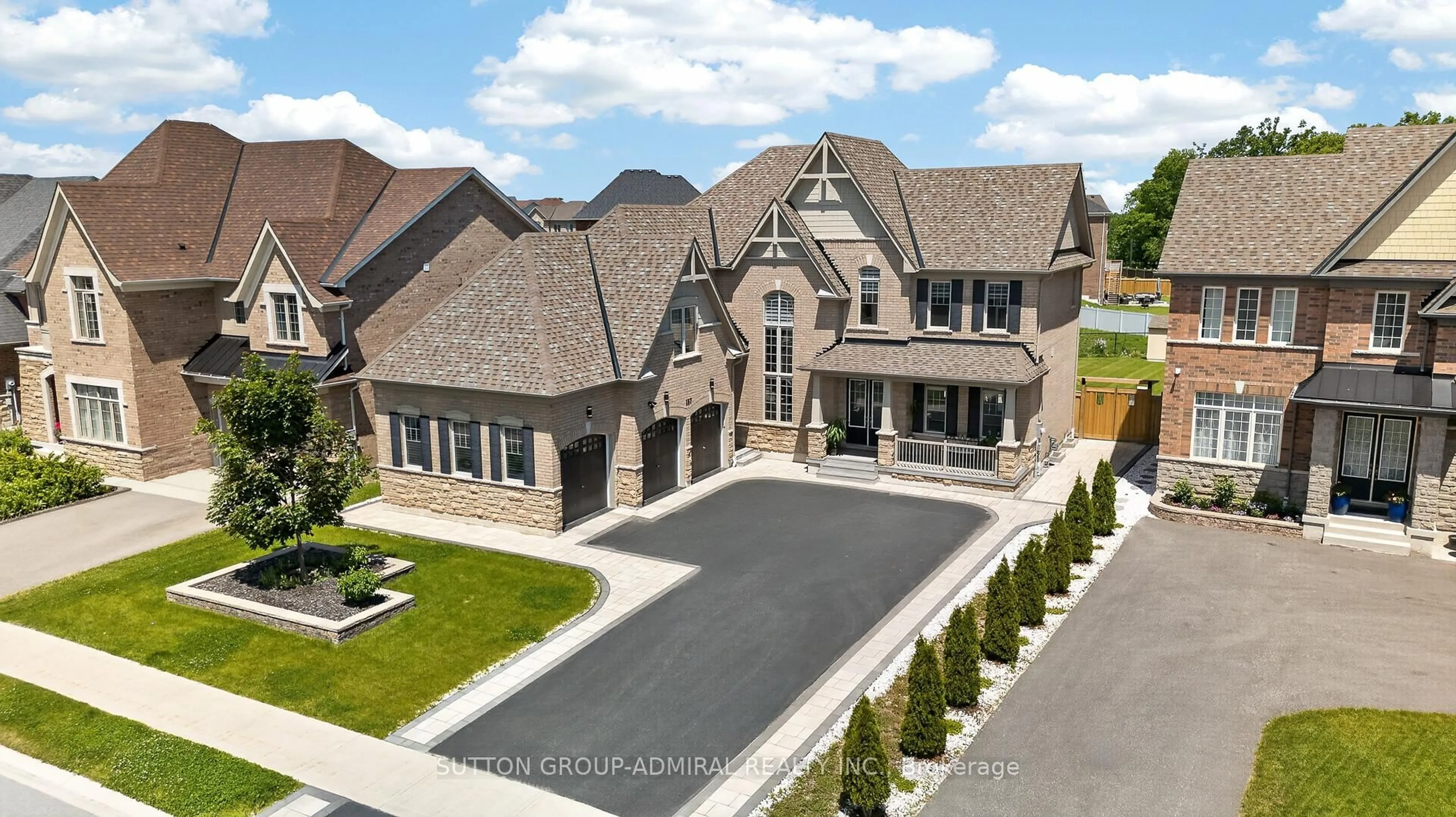 Home with brick exterior material, street for 187 Trail Blvd, Springwater Ontario L9X 1A8
