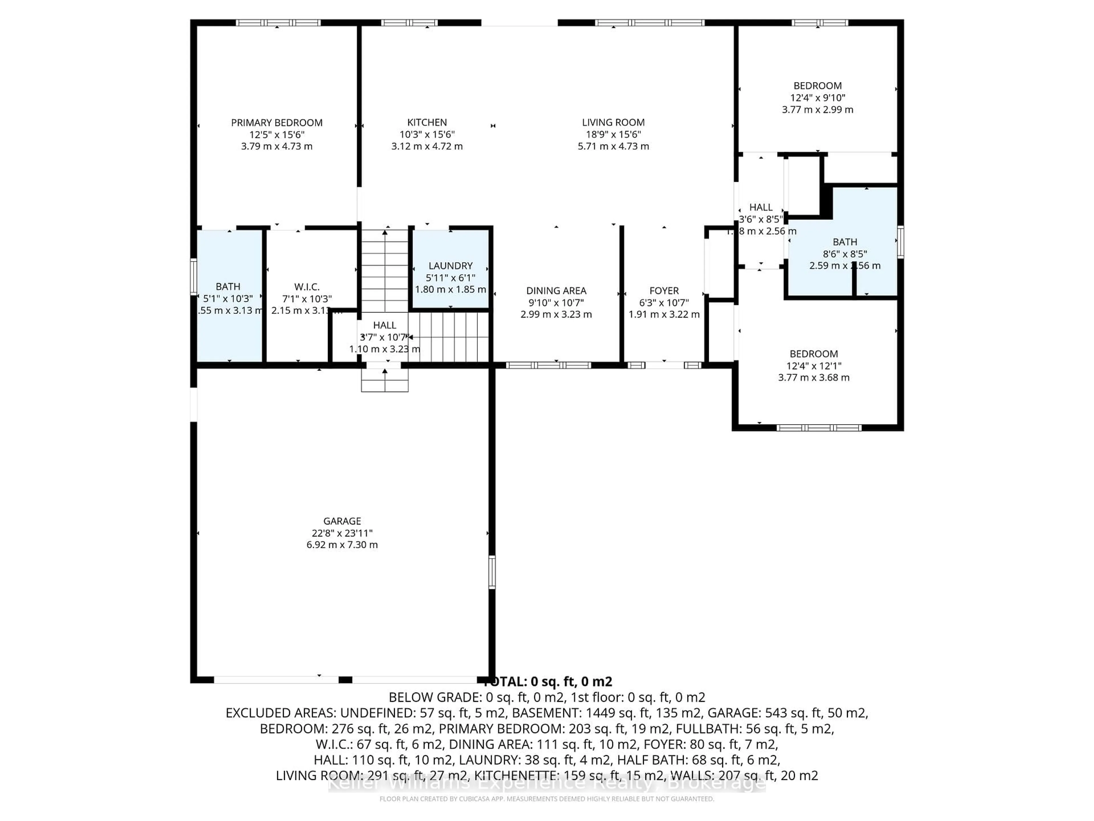 Floor plan for 62 Rue Vanier, Tiny Ontario L9M 0J2