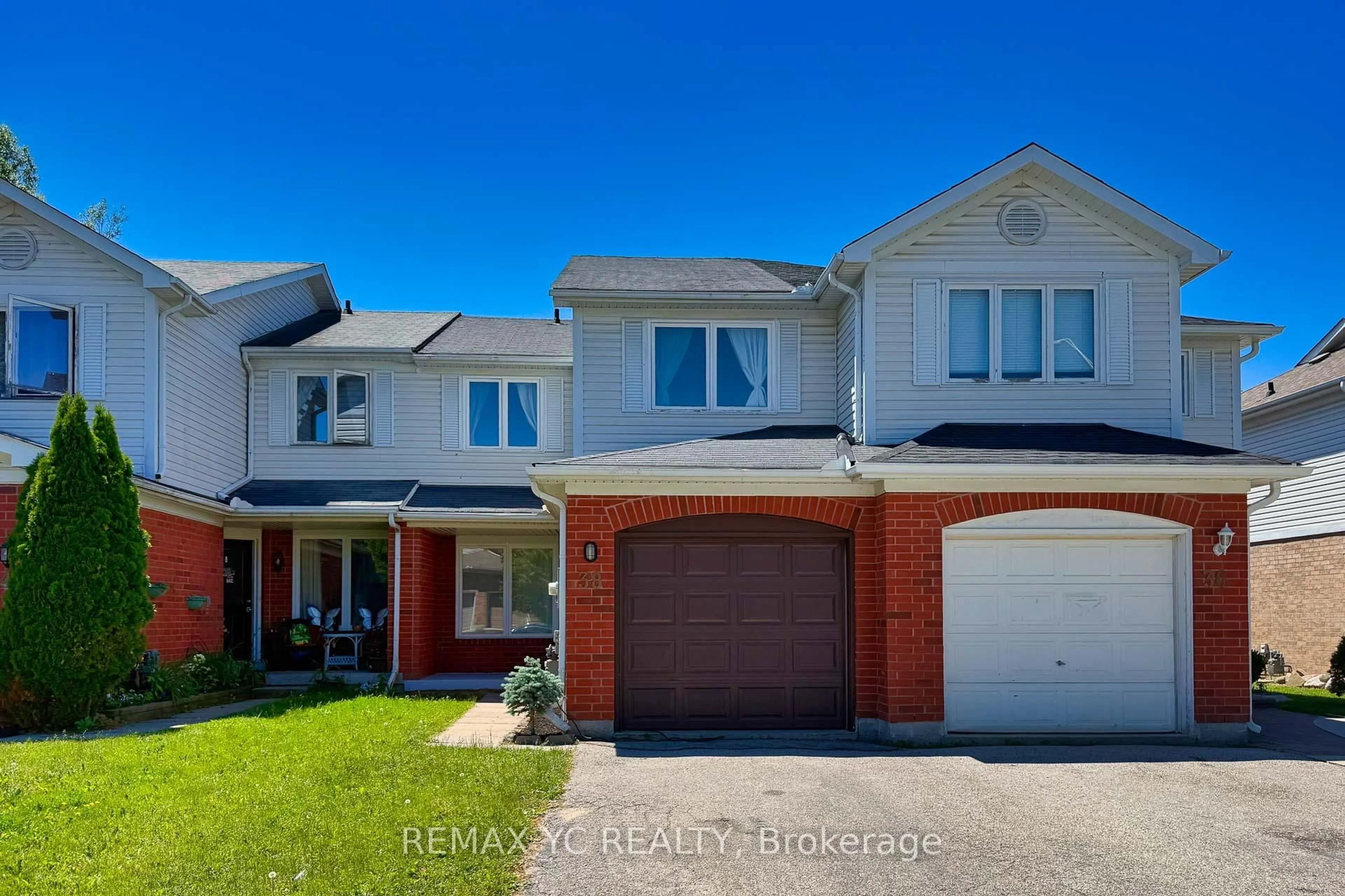 Home with brick exterior material, street for 38 Pickett Cres, Barrie Ontario L4N 8B8