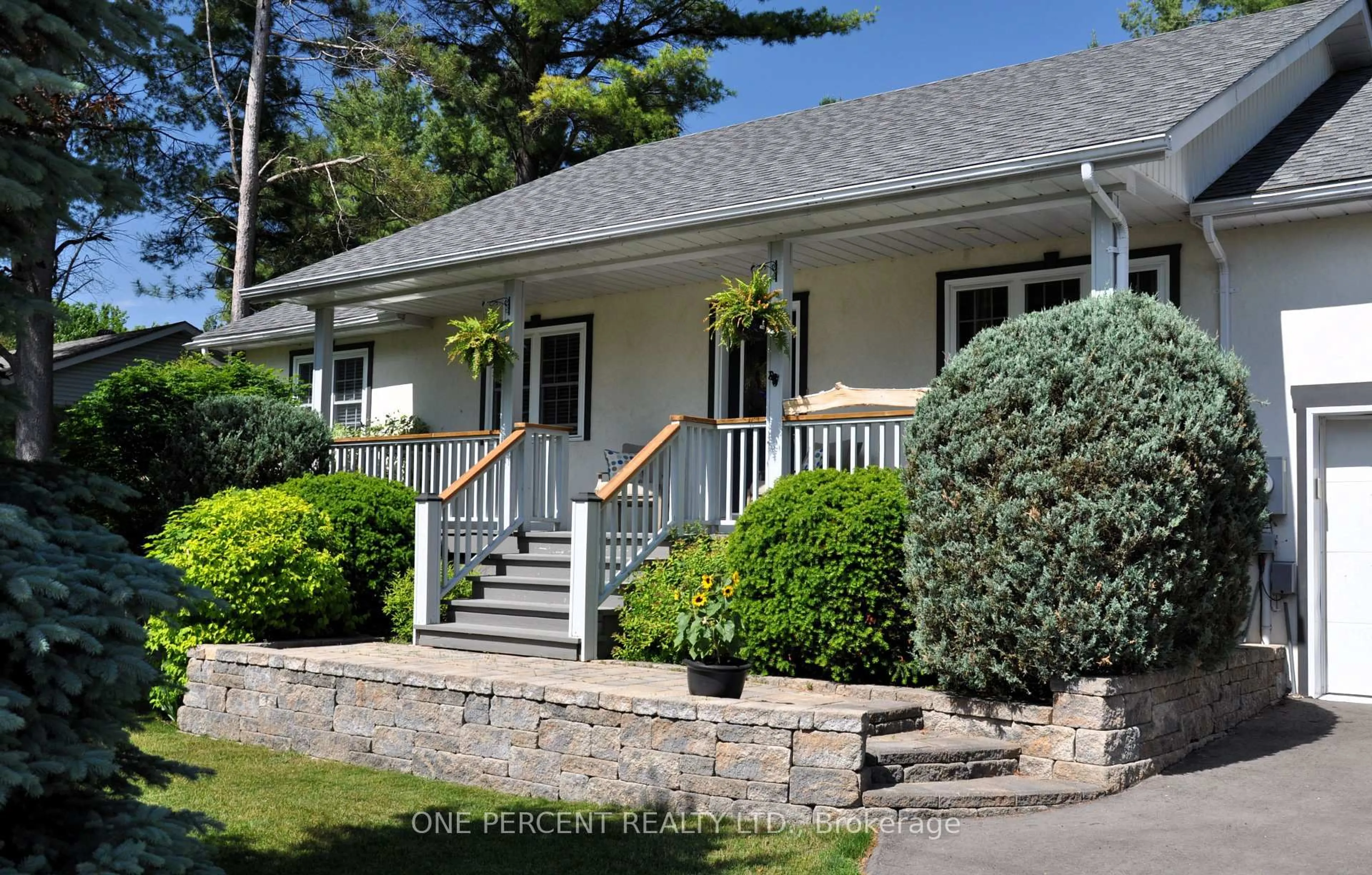 Home with vinyl exterior material, street for 9 Hunt Rd, Tiny Ontario L0L 2T0