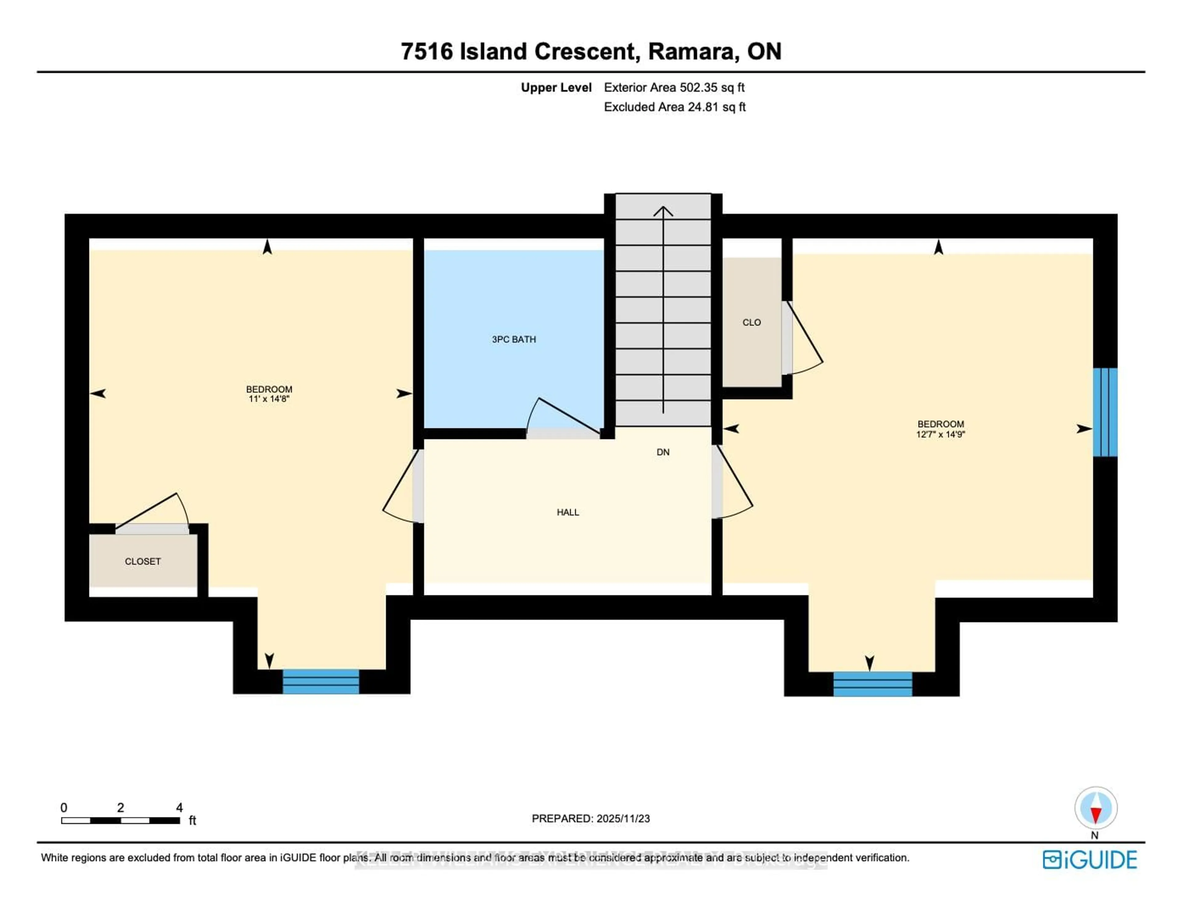 Floor plan for 7516 Island Cres, Ramara Ontario L0K 2B0
