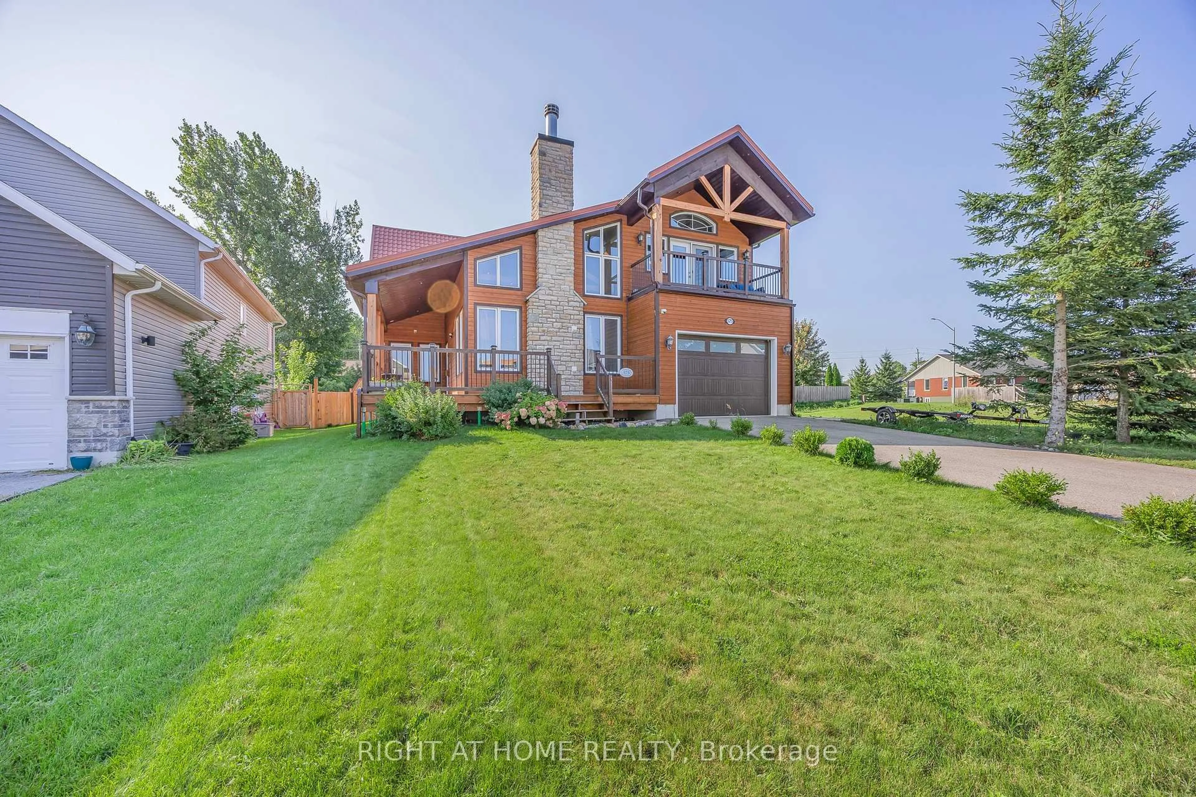Home with brick exterior material, unknown for 575 Oleary Lane, Tay Ontario L0K 2A0