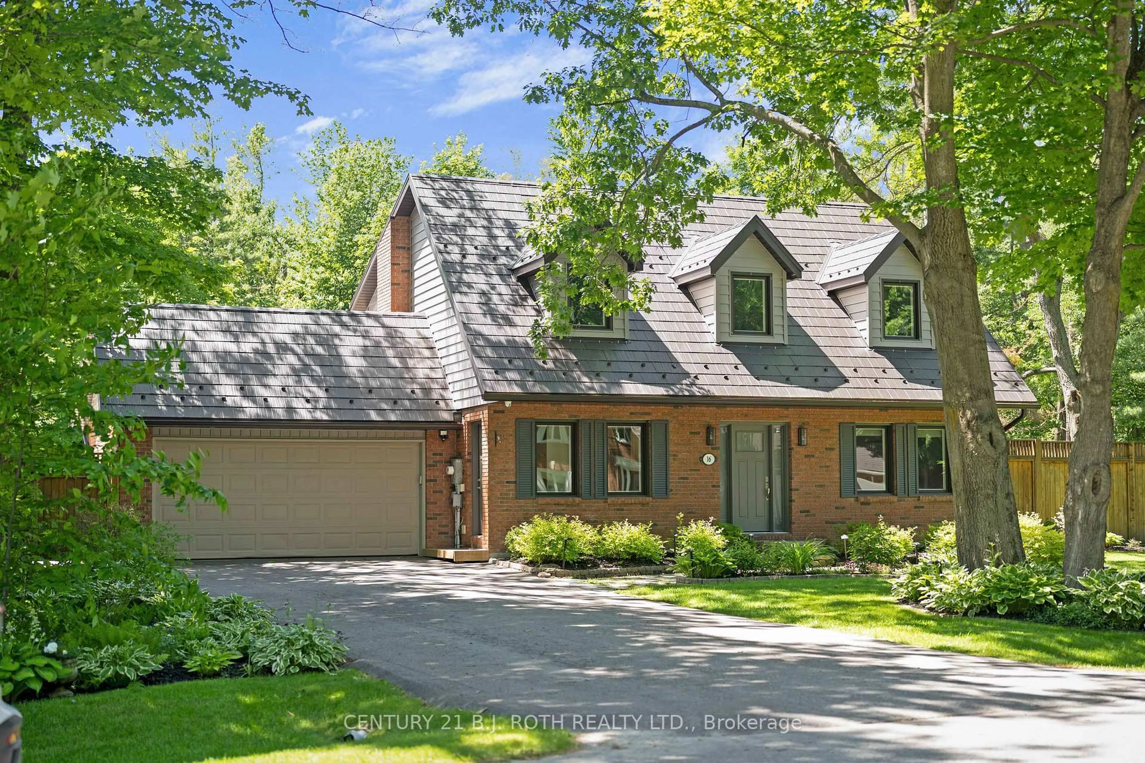 Home with brick exterior material, street for 16 Spence Ave, Springwater Ontario L9X 0P2