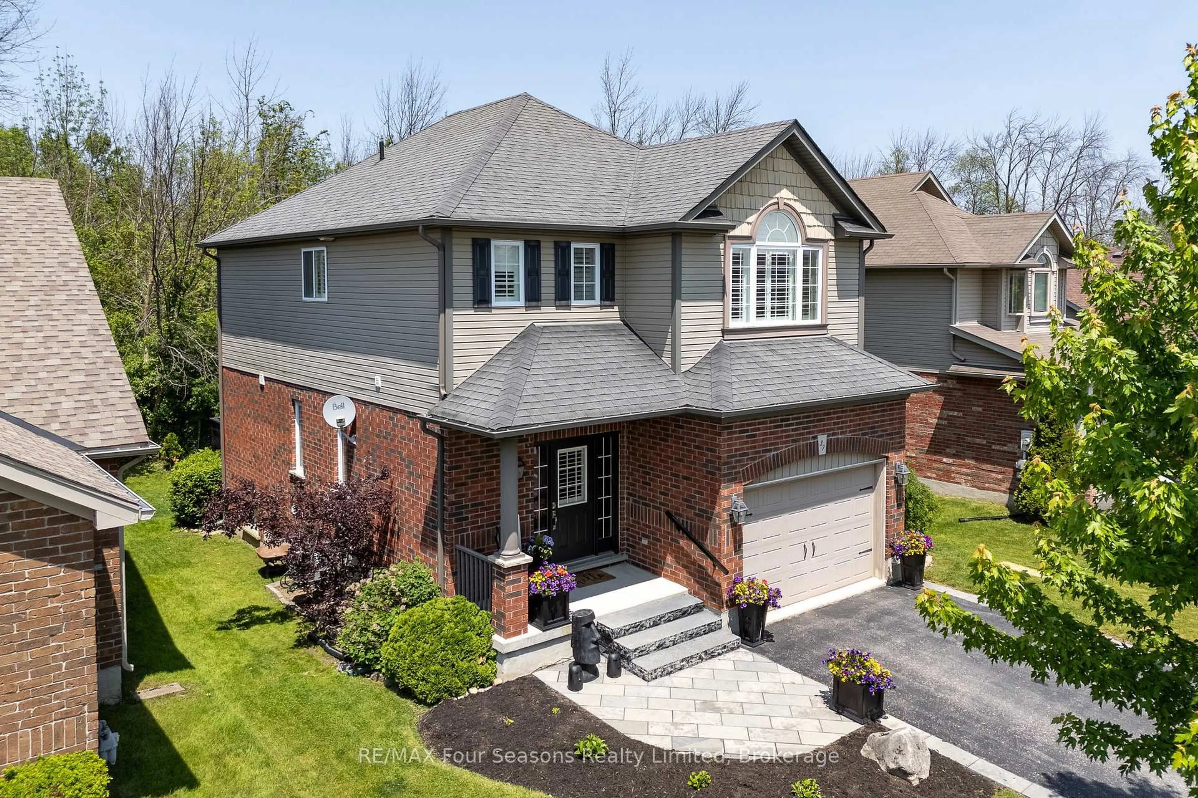 Home with brick exterior material, street for 37 Chamberlain Cres, Collingwood Ontario L9Y 0C9