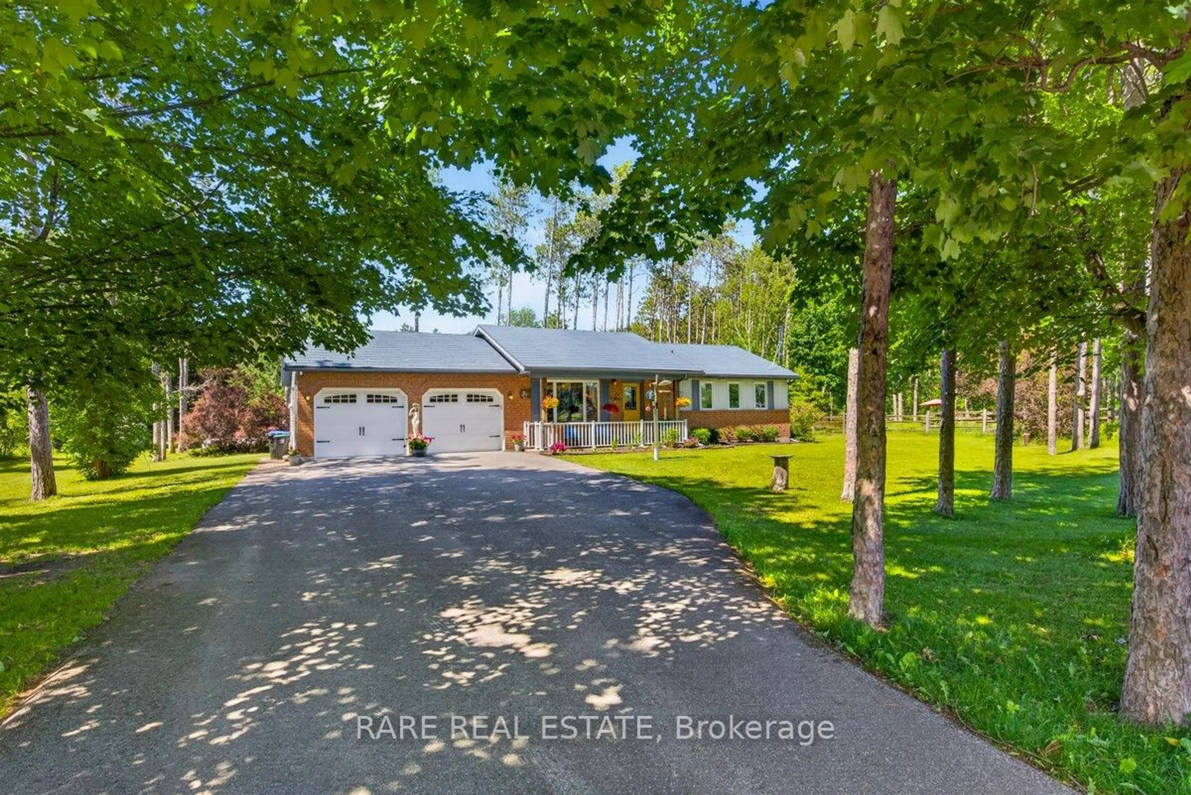 A pic from outside/outdoor area/front of a property/back of a property/a pic from drone, water/lake/river/ocean view for 6216 Sunnidale Tosorontio Townline, Clearview Ontario L0M 1K0