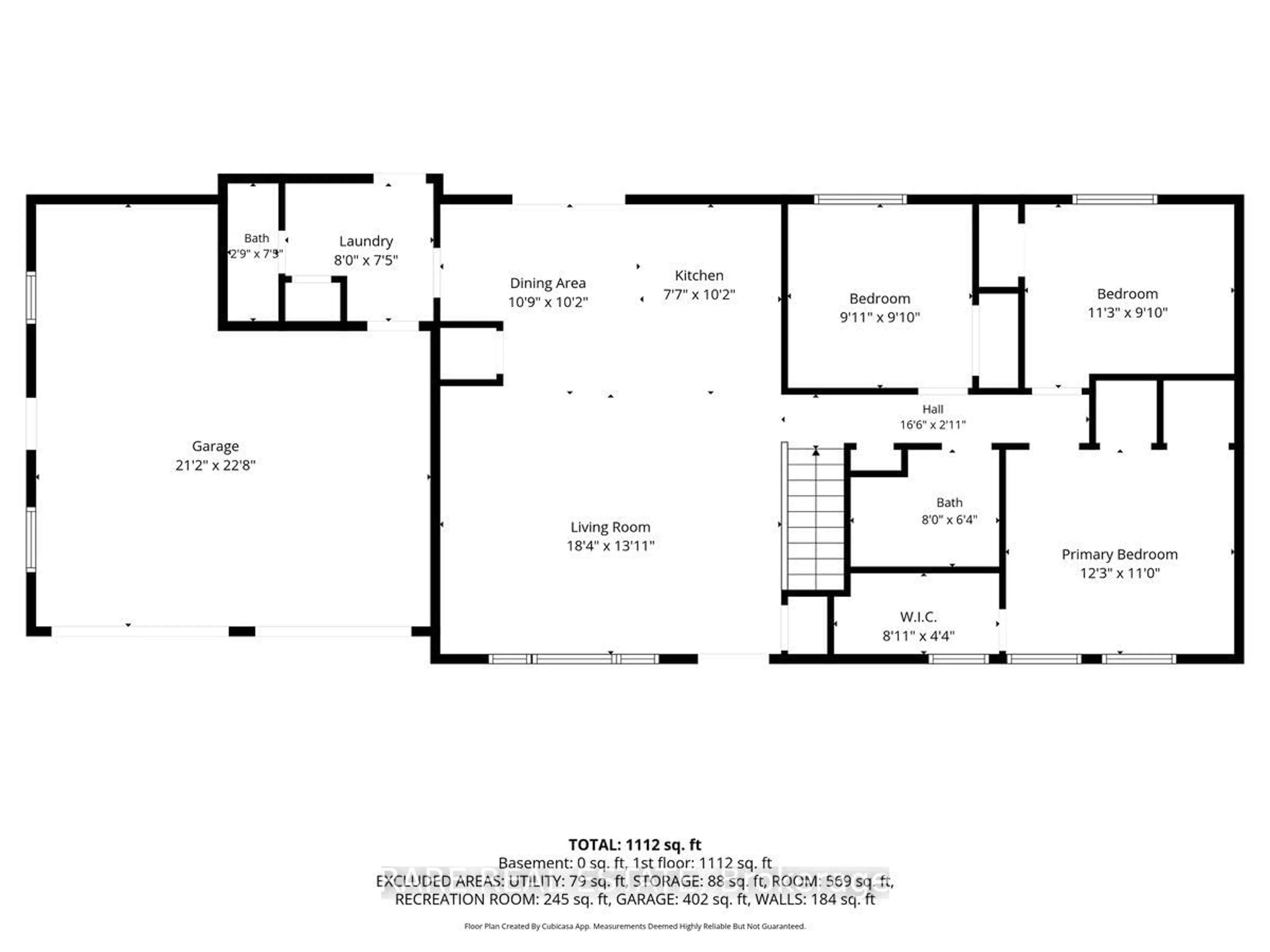 Floor plan for 6216 Sunnidale Tosorontio Townline, Clearview Ontario L0M 1K0
