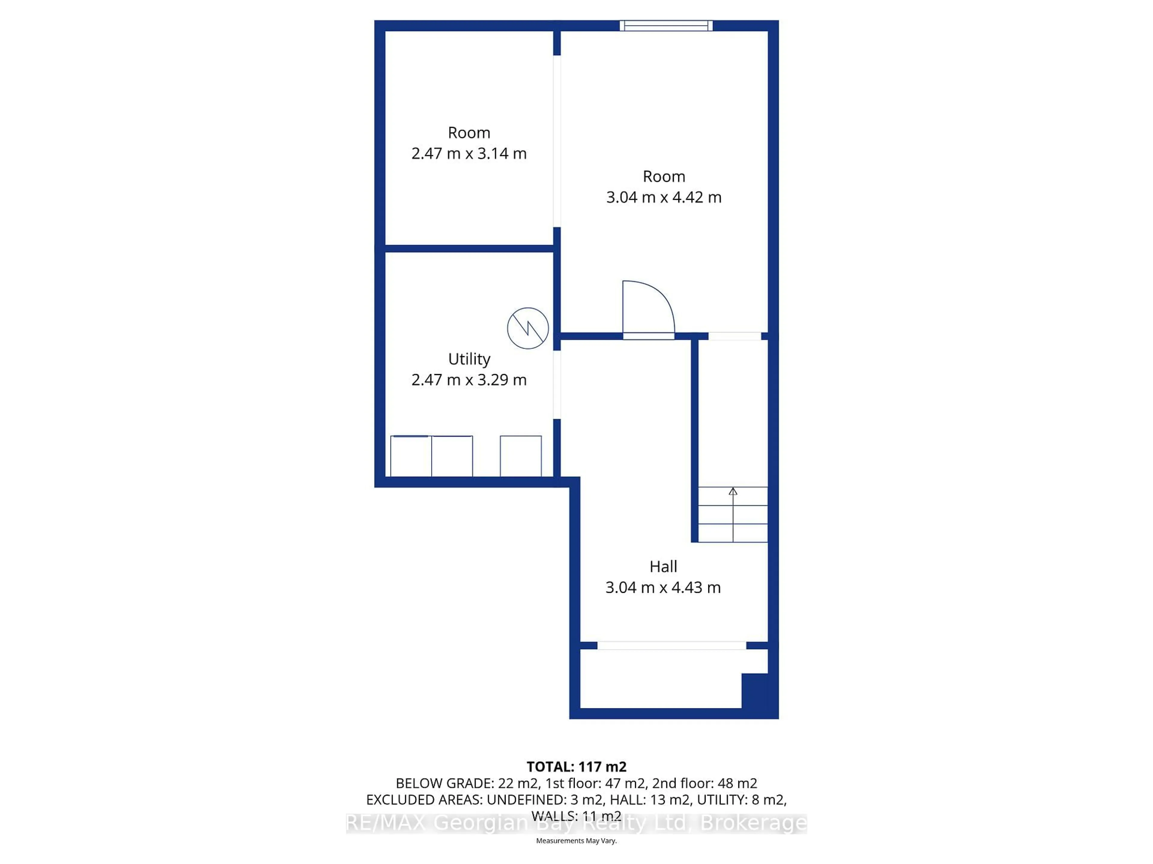 Floor plan for 836 Coral Springs Lane, Midland Ontario L4R 0A1