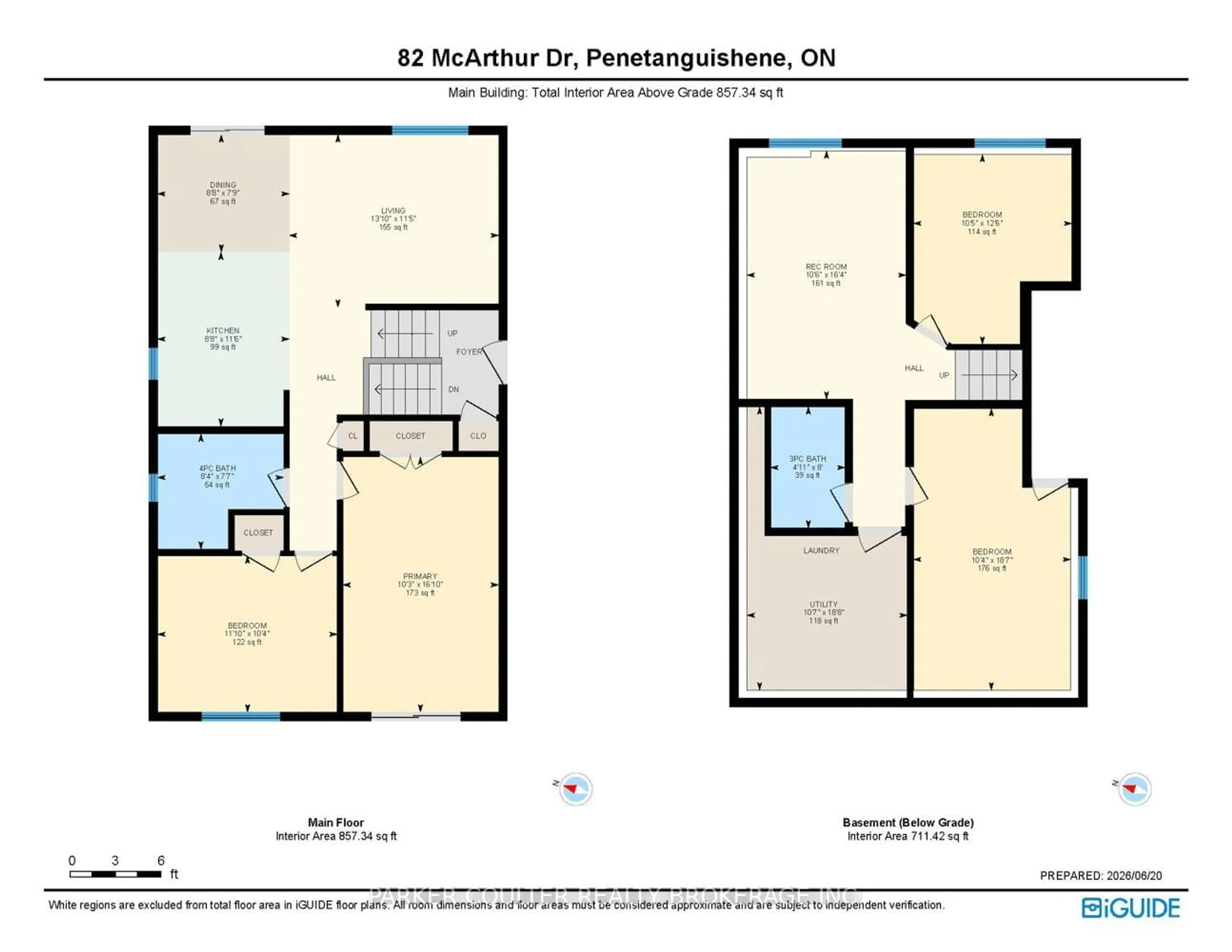 Floor plan for 82 McArthur Dr, Penetanguishene Ontario L9M 1X3