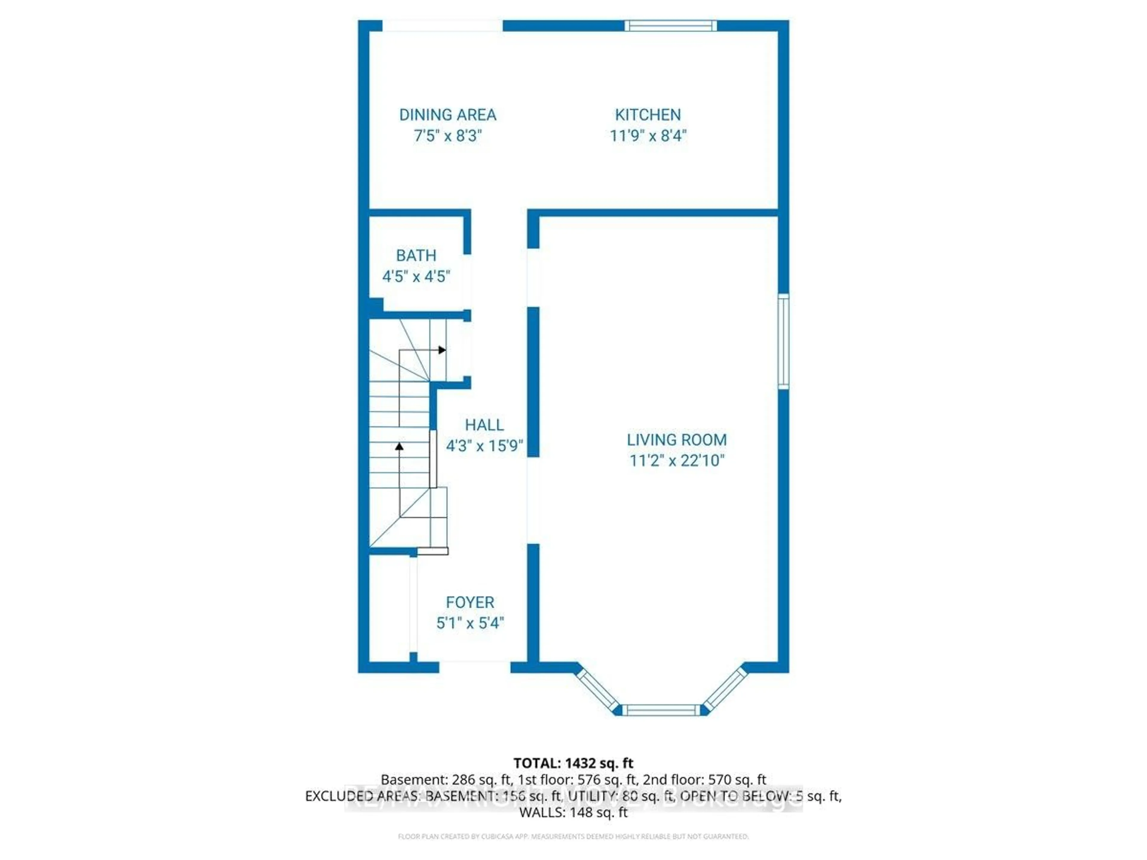 Floor plan for 470 st vincent St, Barrie Ontario L4M 6T5