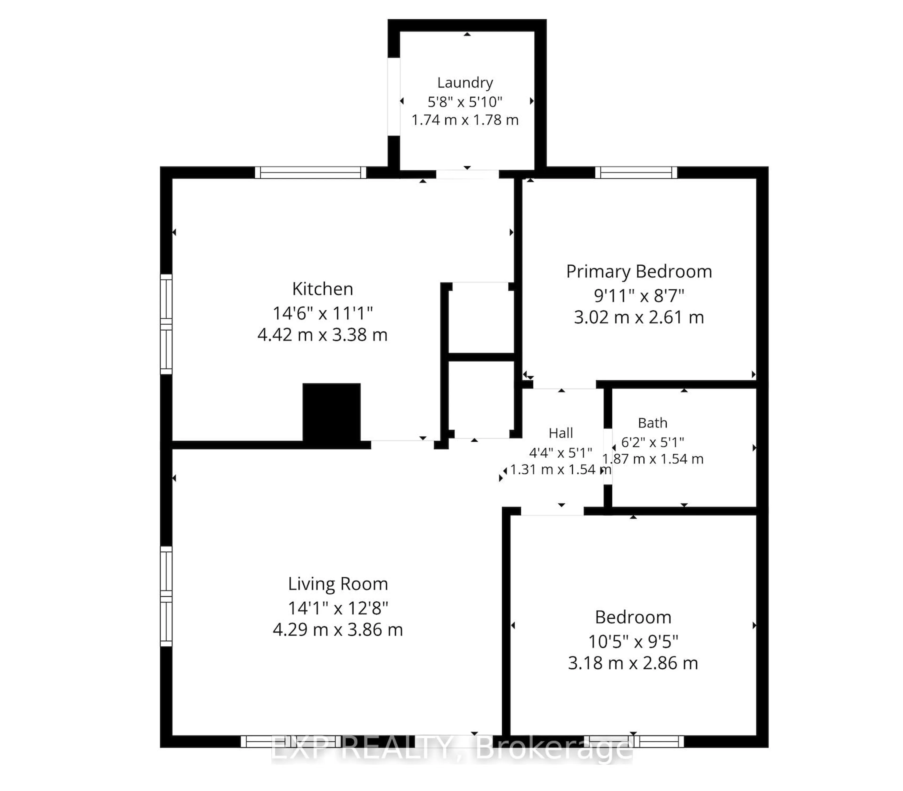 Floor plan for 370 Gill St, Orillia Ontario L3V 4K6